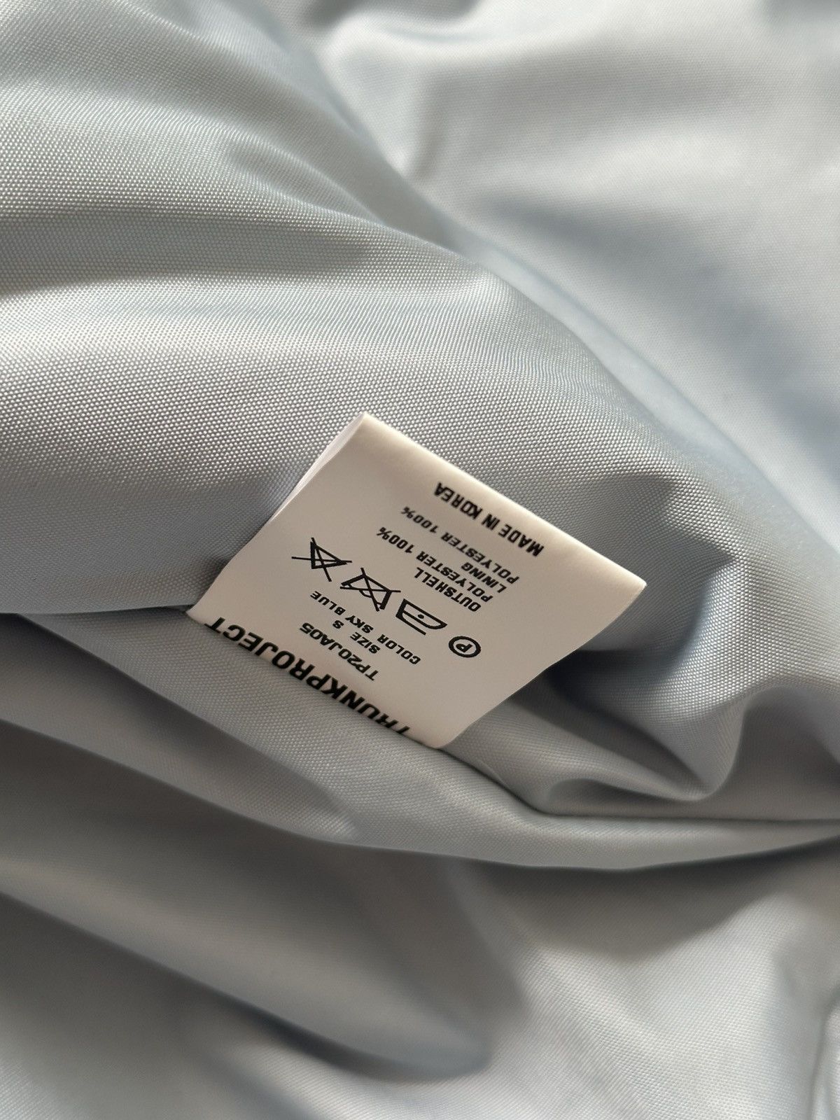 TRUNKPROJECT Trunkporject Oversized Quilted Padded Jacket Size S Sky Blue Size US S / EU 44-46 / 1 - 8 Thumbnail