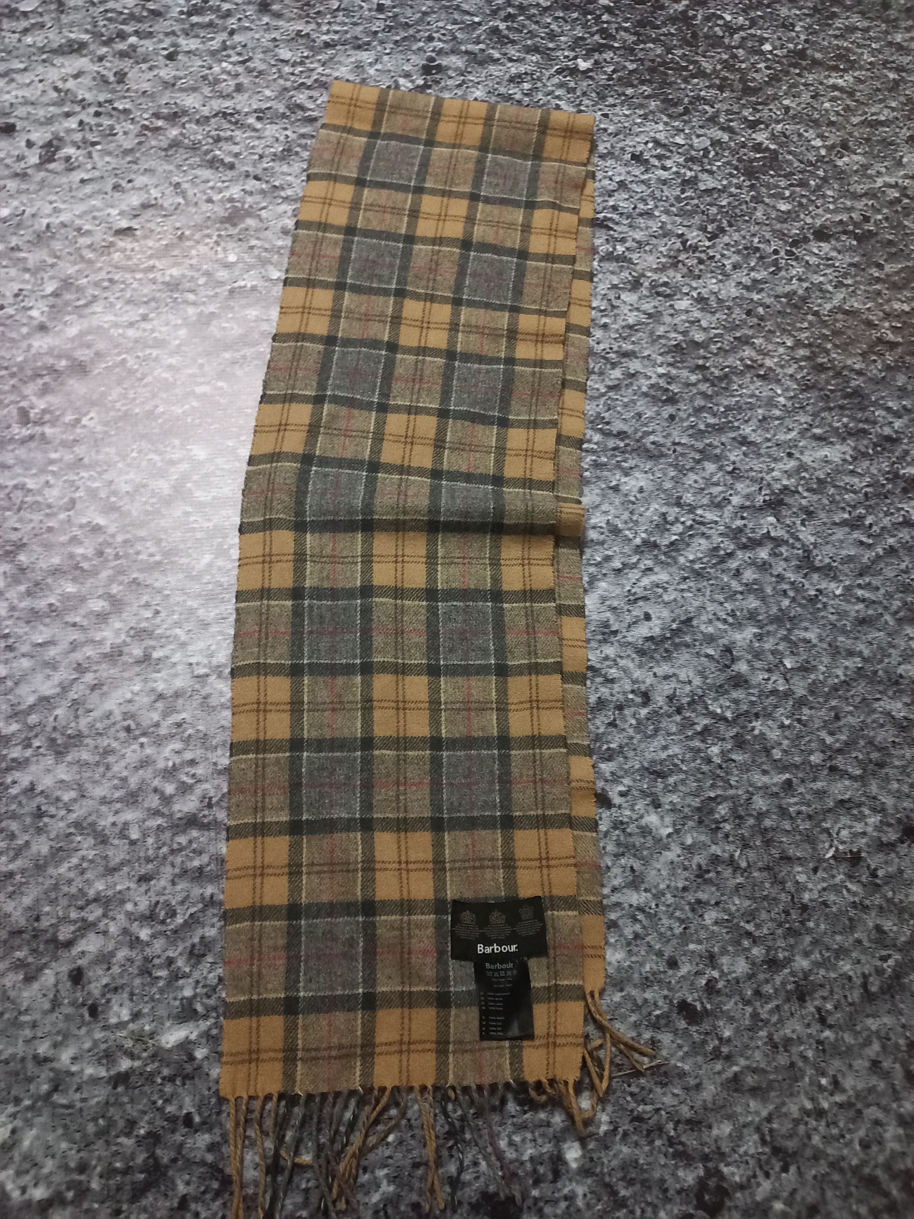 Barbour × Vintage Scarf Barbour Vintage Size ONE SIZE - 8 Thumbnail