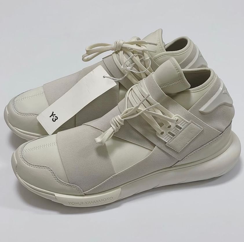 Adidas × Y-3 × Yohji Yamamoto Adidas Yohji Yamamoto Y-3 Qasa Off-White Size US 11 / EU 44 - 1 Thumbnail