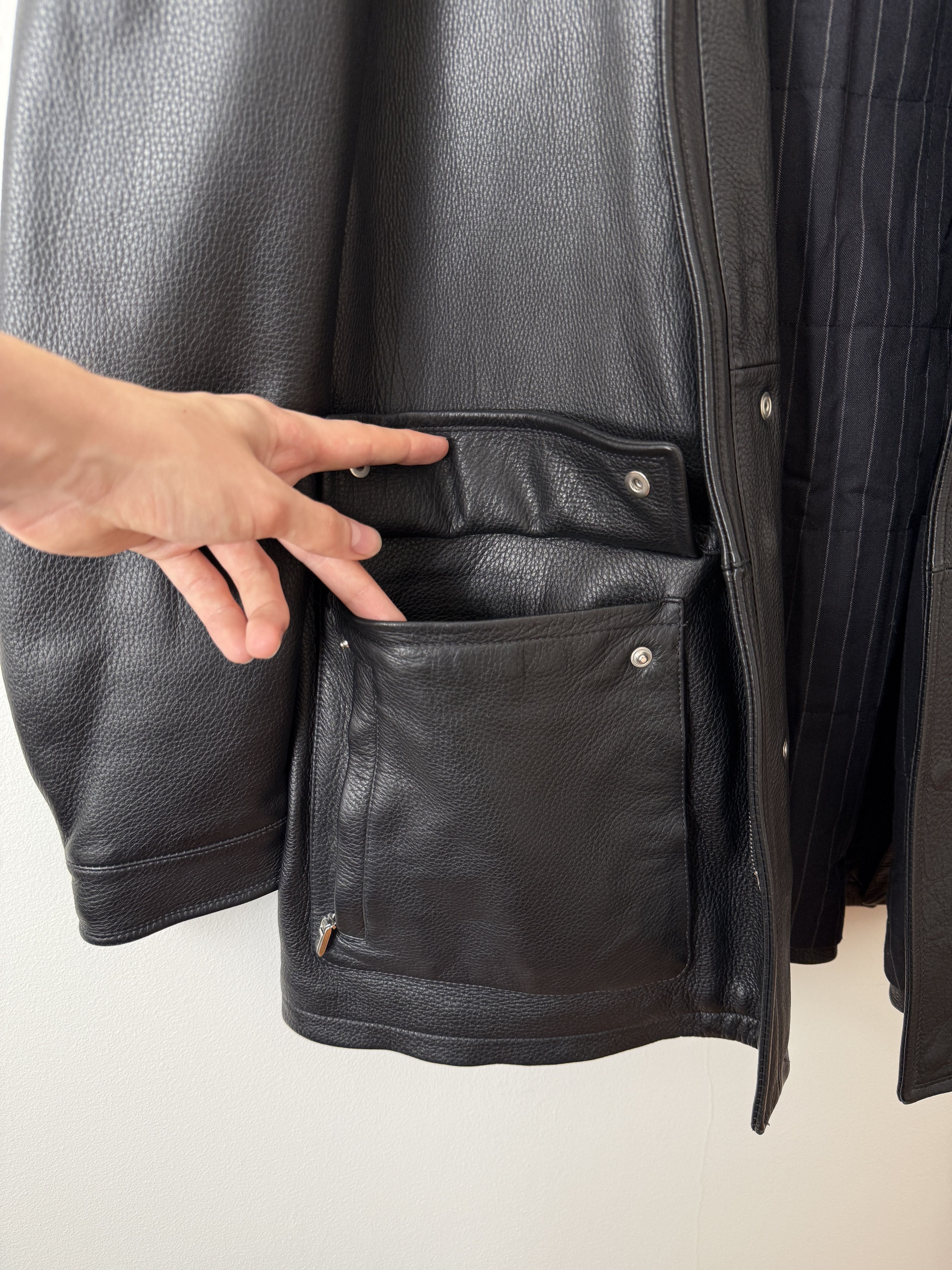 Ermenegildo Zegna Lambskin Long Coat Size US S / EU 44-46 / 1 - 9 Thumbnail