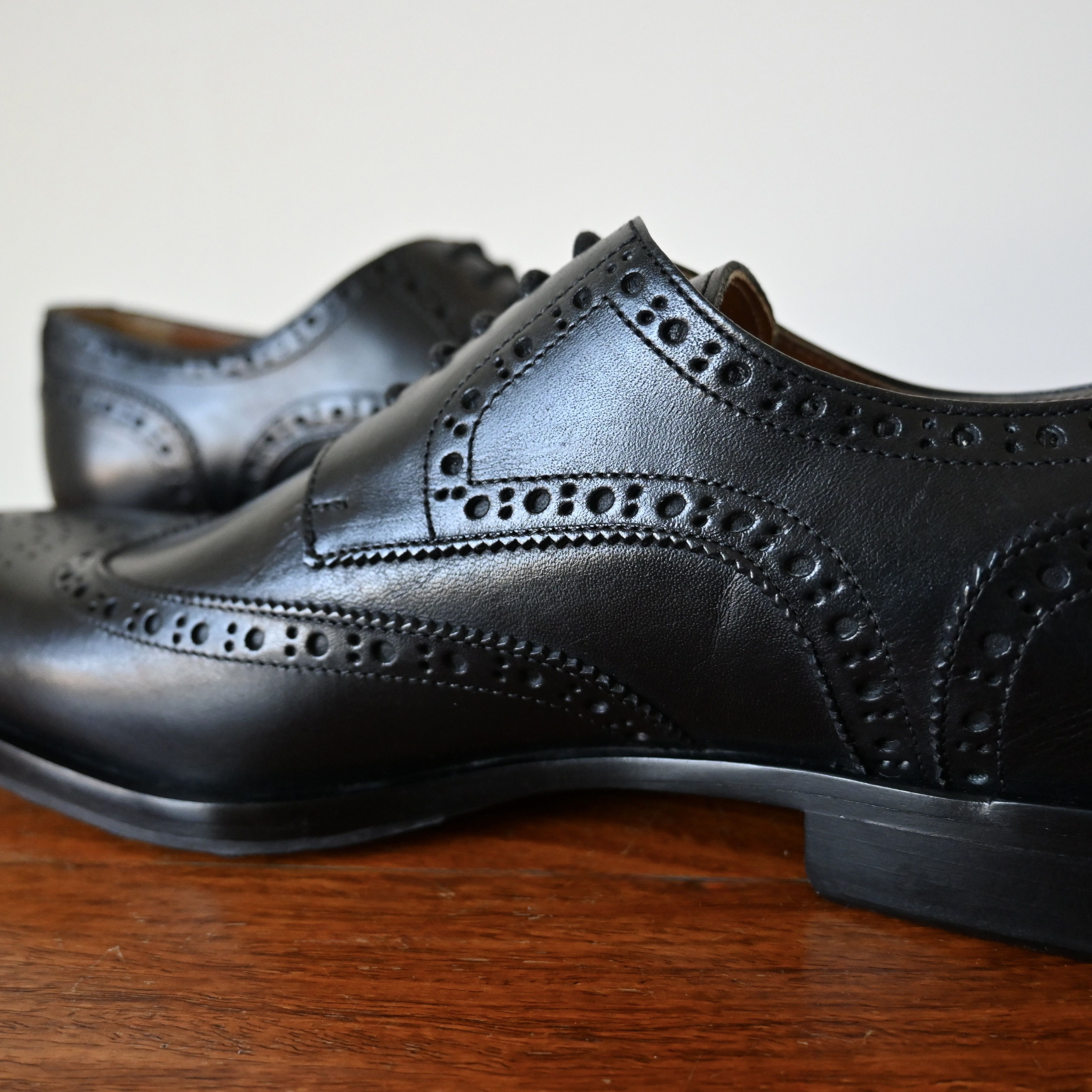 Other J.P. DAVID full-brogue derby shoes, made in Italy Size US 9.5 / EU 42-43 - 7 Thumbnail