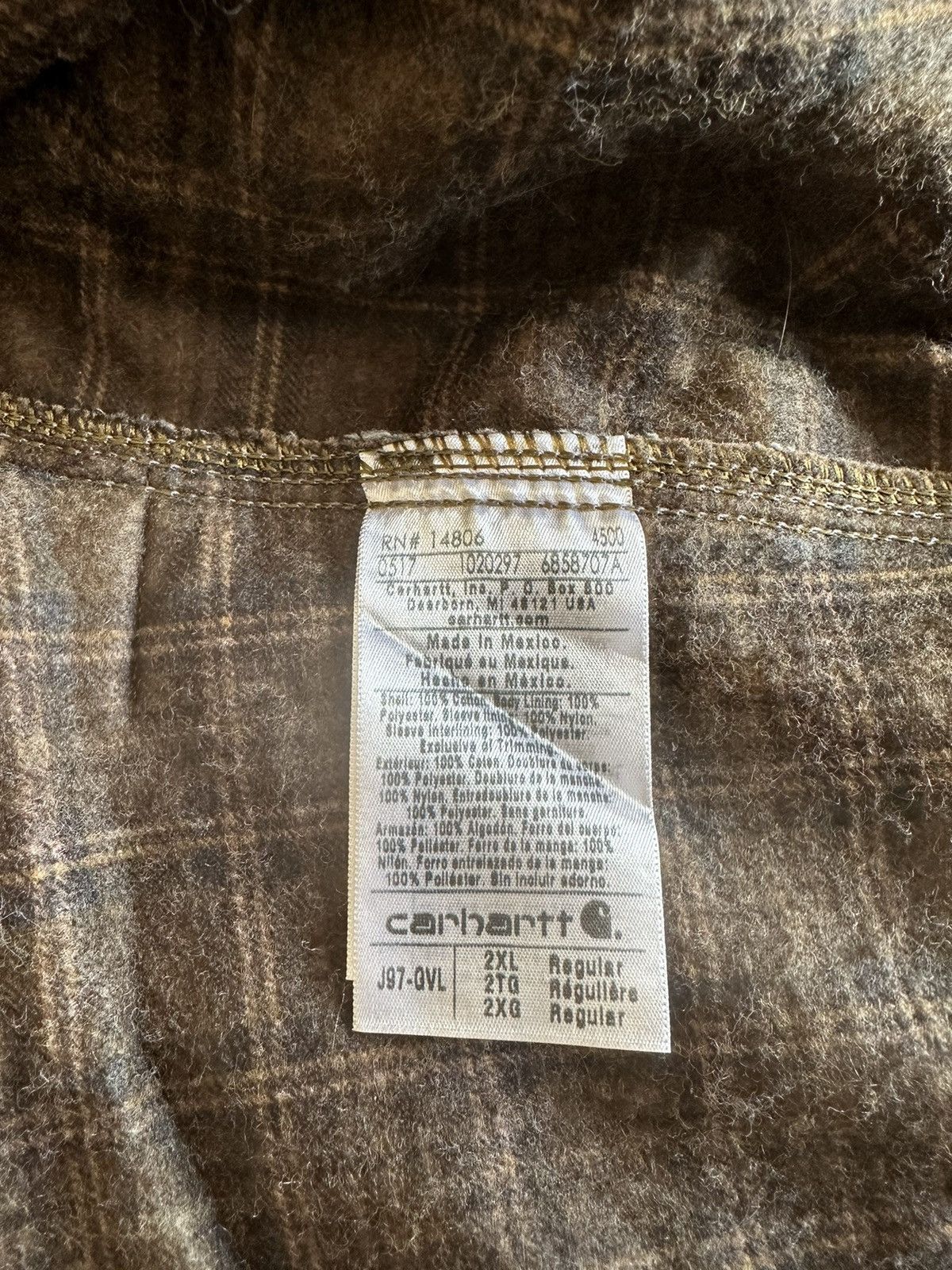 Carhartt Vintage Carhartt J97 Jacket – Brand New with Tags Size US XXL / EU 58 / 5 - 8 Thumbnail