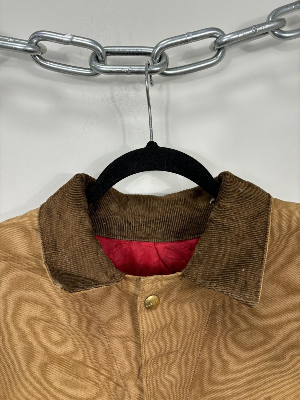 Carhartt Vintage 90s Carhartt Y2K Work Hype Cropped Detroit Jacket Size US L / EU 52-54 / 3 - 14 Thumbnail