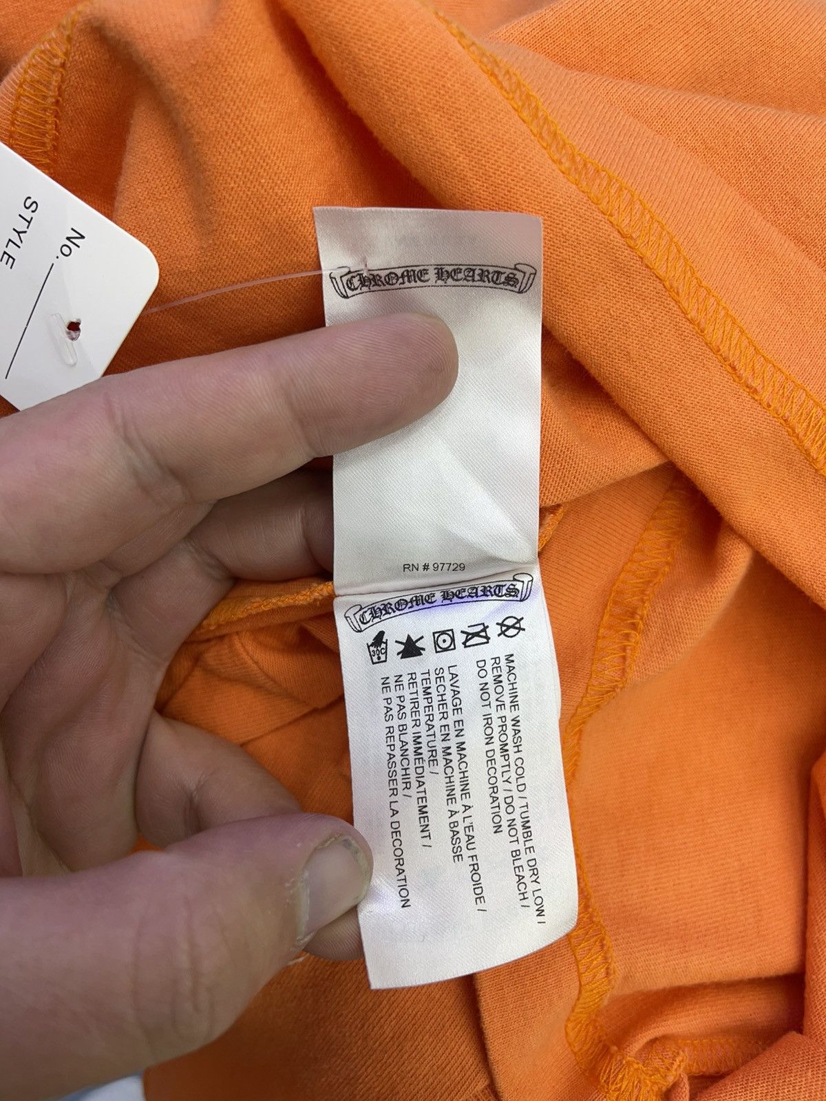Chrome Hearts Chrome hearts Mattyboy tee (orange) Size US L / EU 52-54 / 3 - 5 Thumbnail