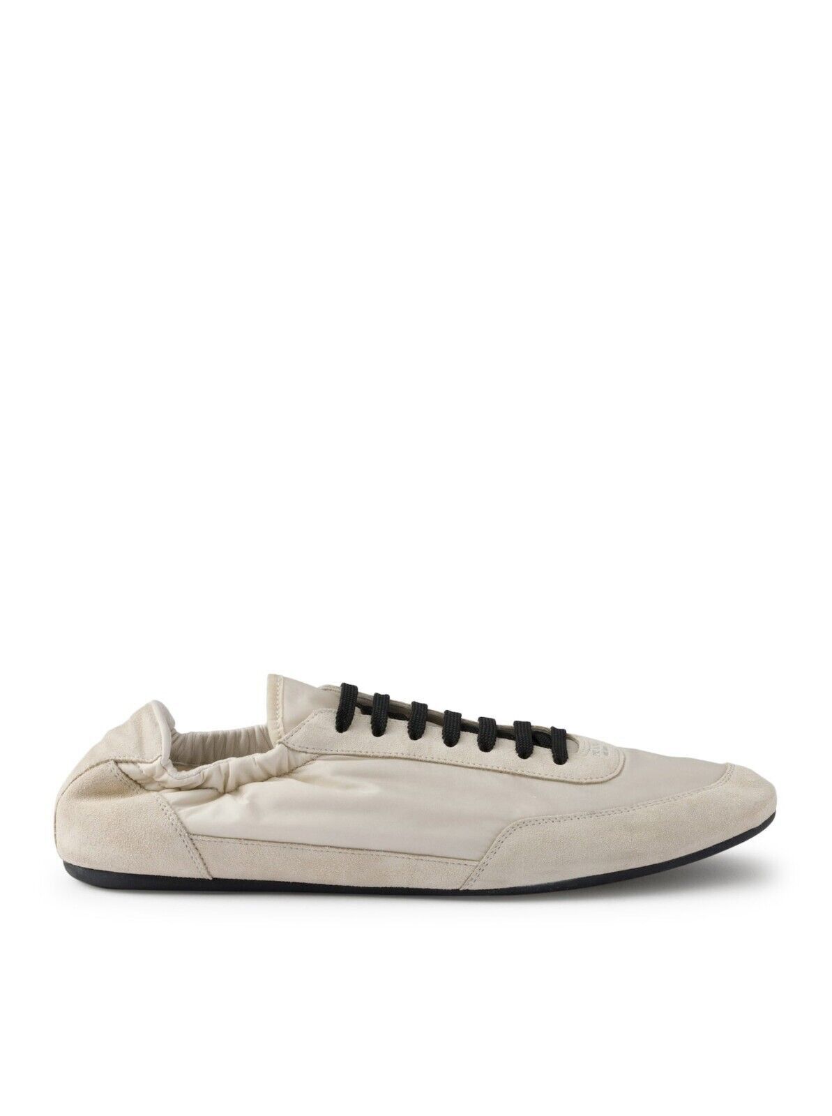 Prada PRADA Collapse $975 Ivory Re-Nylon Suede Sneakers New Size US 10 / IT 40 - 1 Thumbnail
