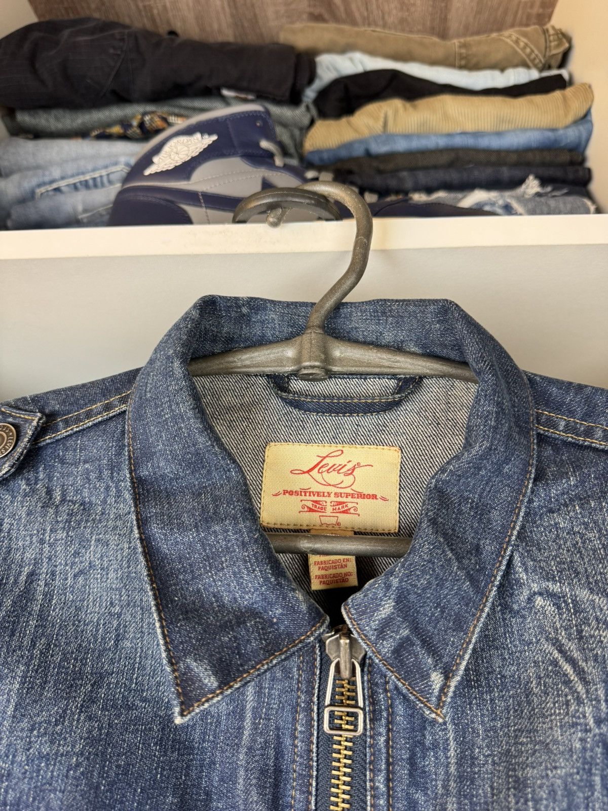 Levi's Levis Positively Superior Womens Denim Jacket Size L / US 10 / IT 46 - 6 Thumbnail