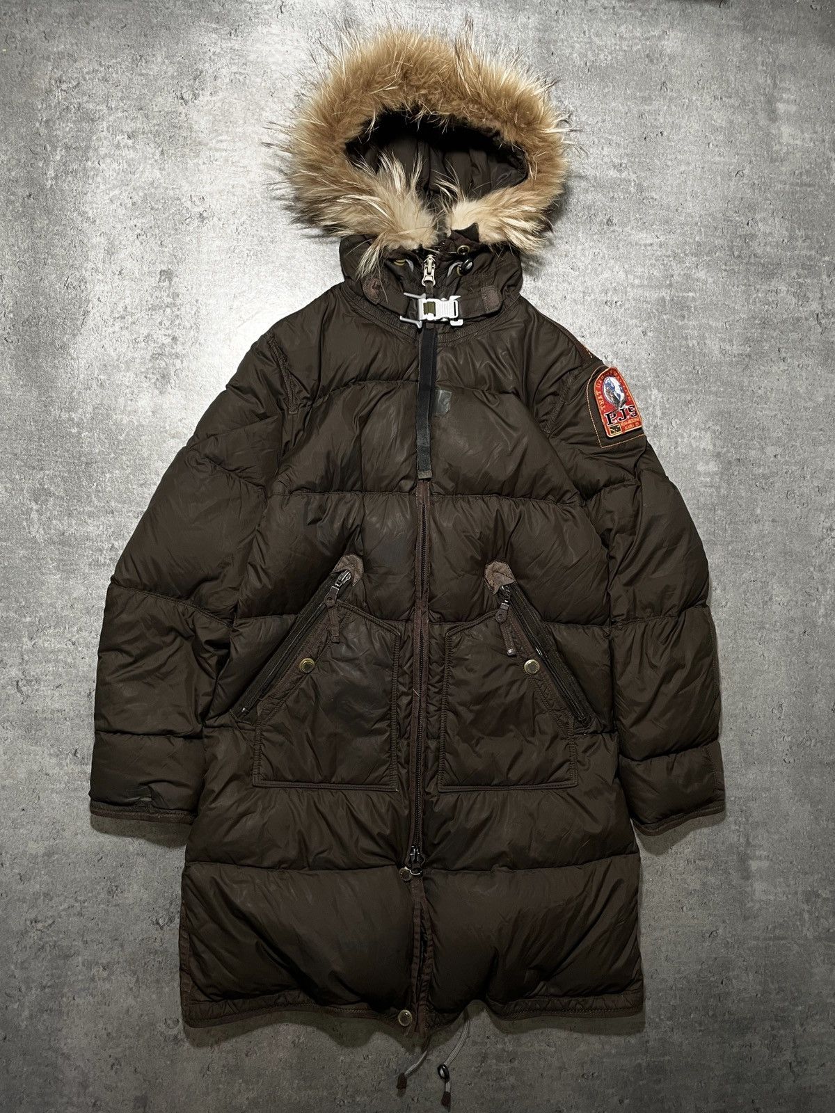 Parajumpers Parajumpers long puffer fur jacket military 2000s rare Size US L / EU 52-54 / 3 - 1 Thumbnail
