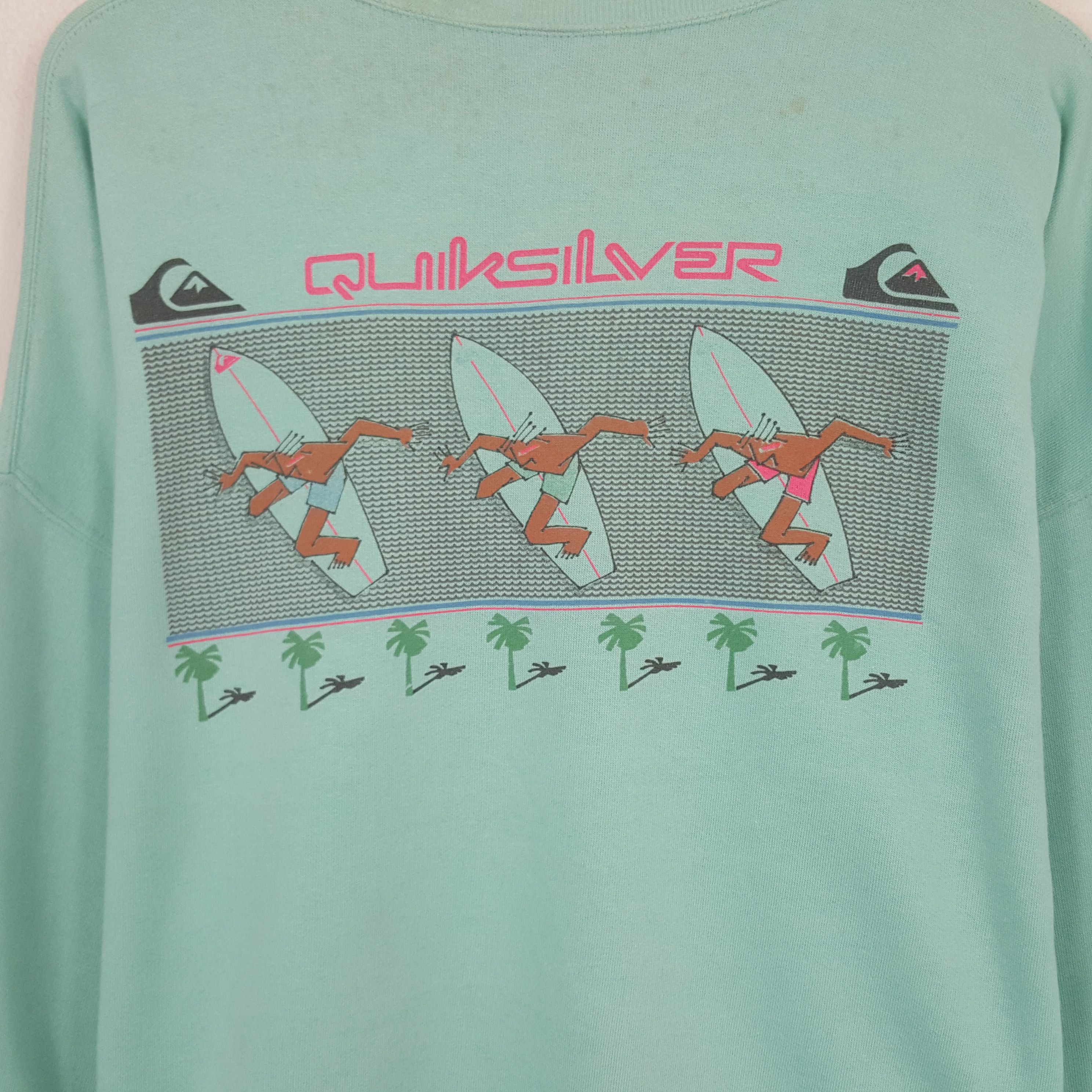 Quiksilver Vintage Quiksilver Hawaii Sweatshirt Size US L / EU 52-54 / 3 - 2 Thumbnail