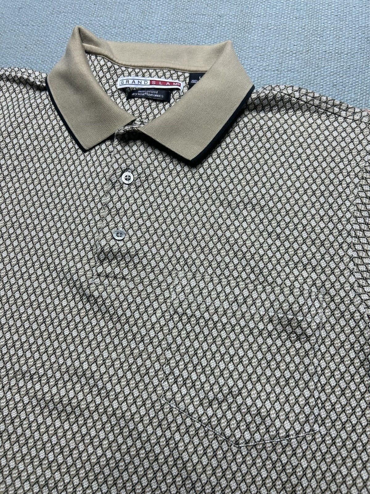 Vintage Vintage grand slam polo shirt munsingwear cotton knit adul L Size US L / EU 52-54 / 3 - 2 Thumbnail
