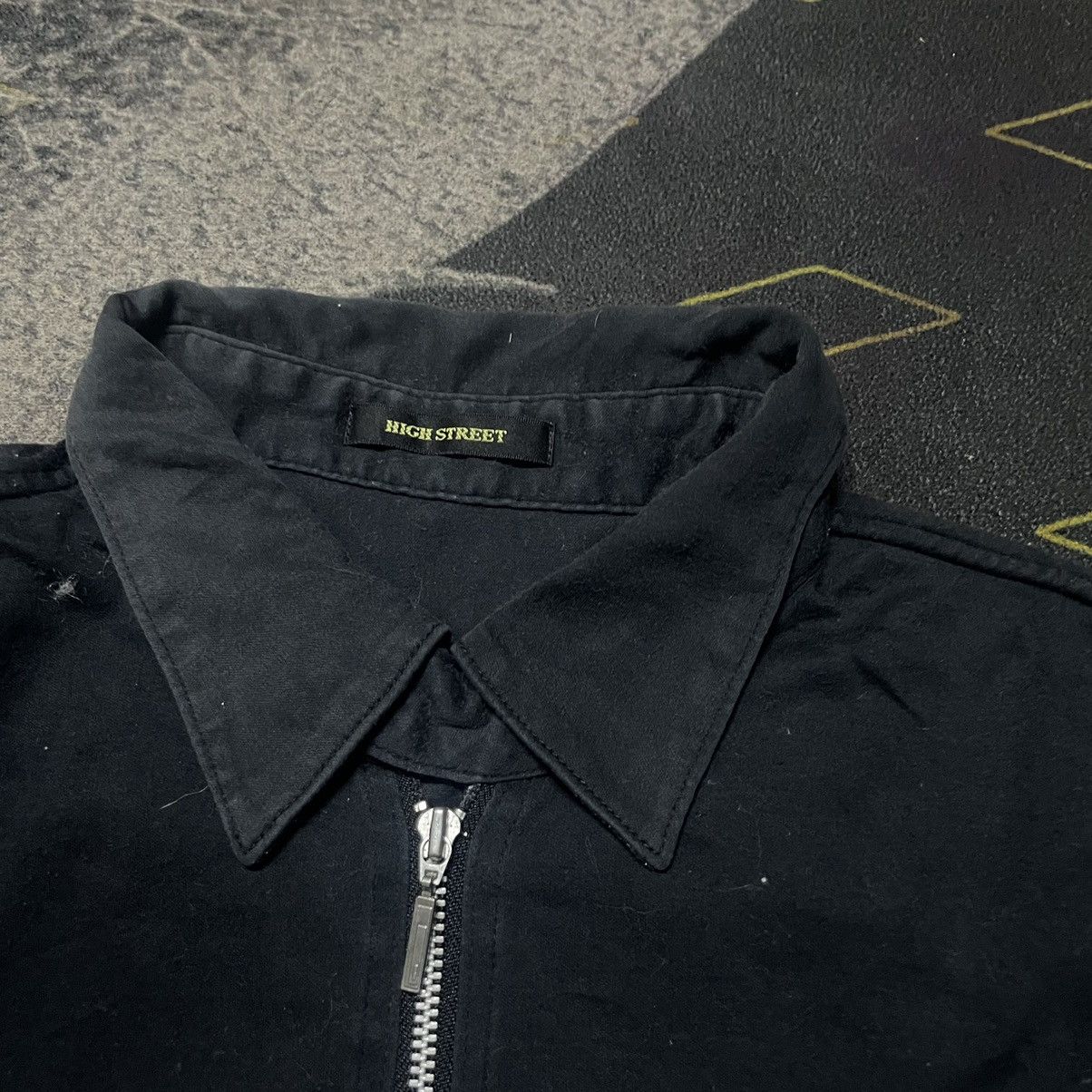 Designer × Japanese Brand 💥Highstreet Zipper Polo Shirt Metal Punk Style Size US S / EU 44-46 / 1 - 3 Thumbnail