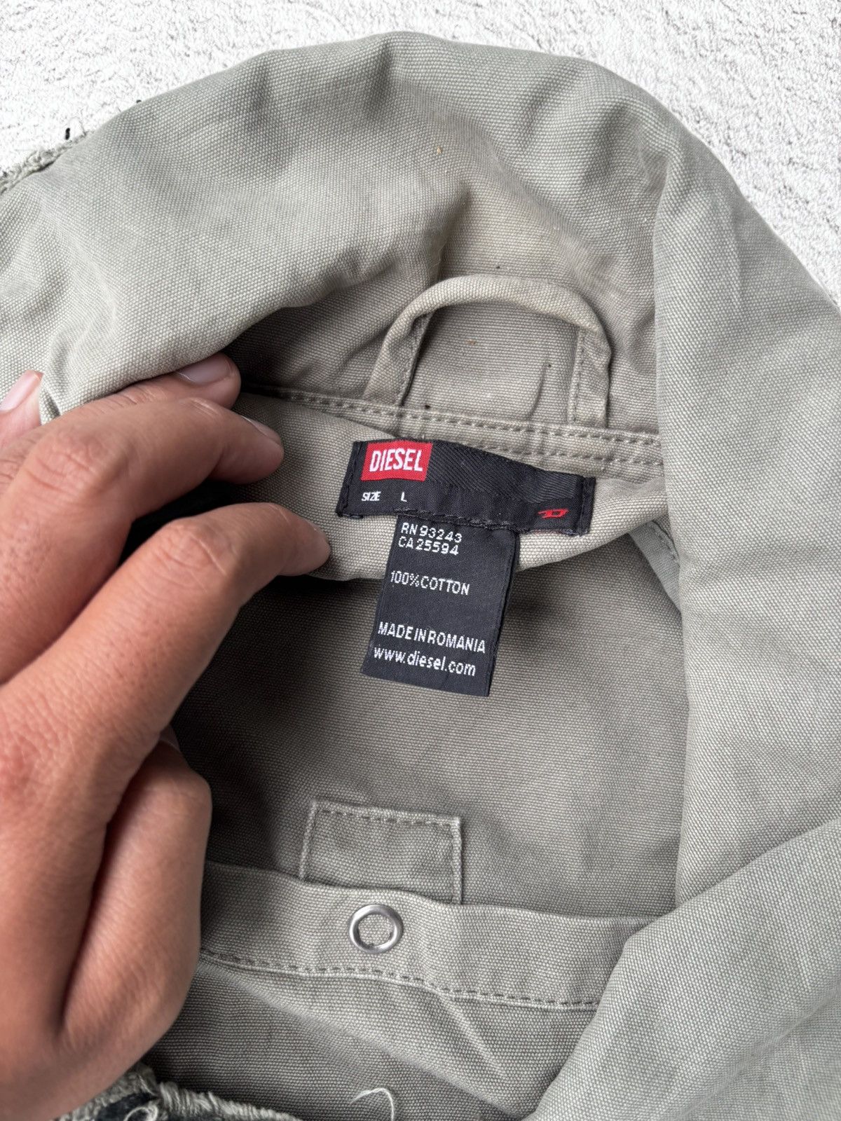 Diesel Y2k diesel parka military jacket Size US M / EU 48-50 / 2 - 3 Thumbnail