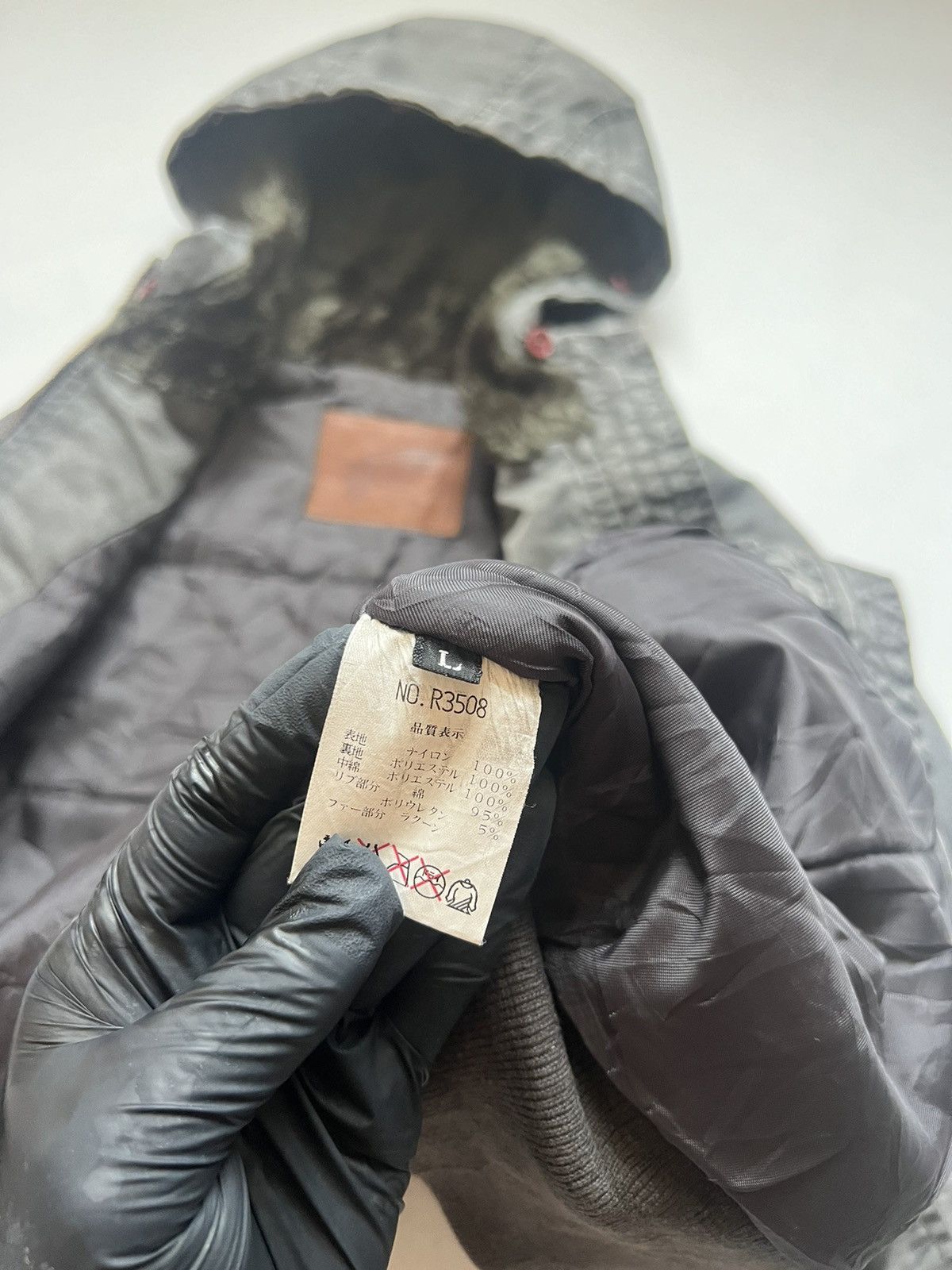 Red Wing Red Wing Racoon Fur Hooded Winter Bomber Size US L / EU 52-54 / 3 - 8 Thumbnail