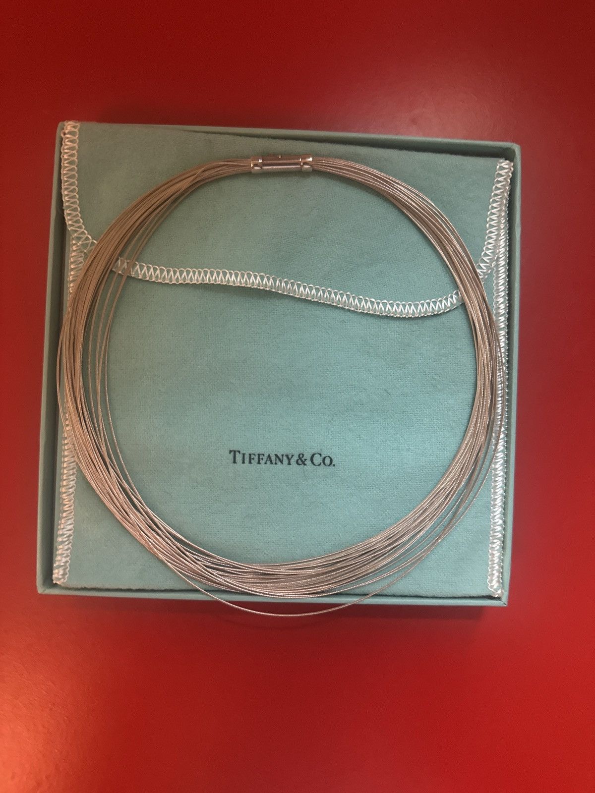 Tiffany & Co. Tiffany silver multi chain necklace Size ONE SIZE - 1 Thumbnail