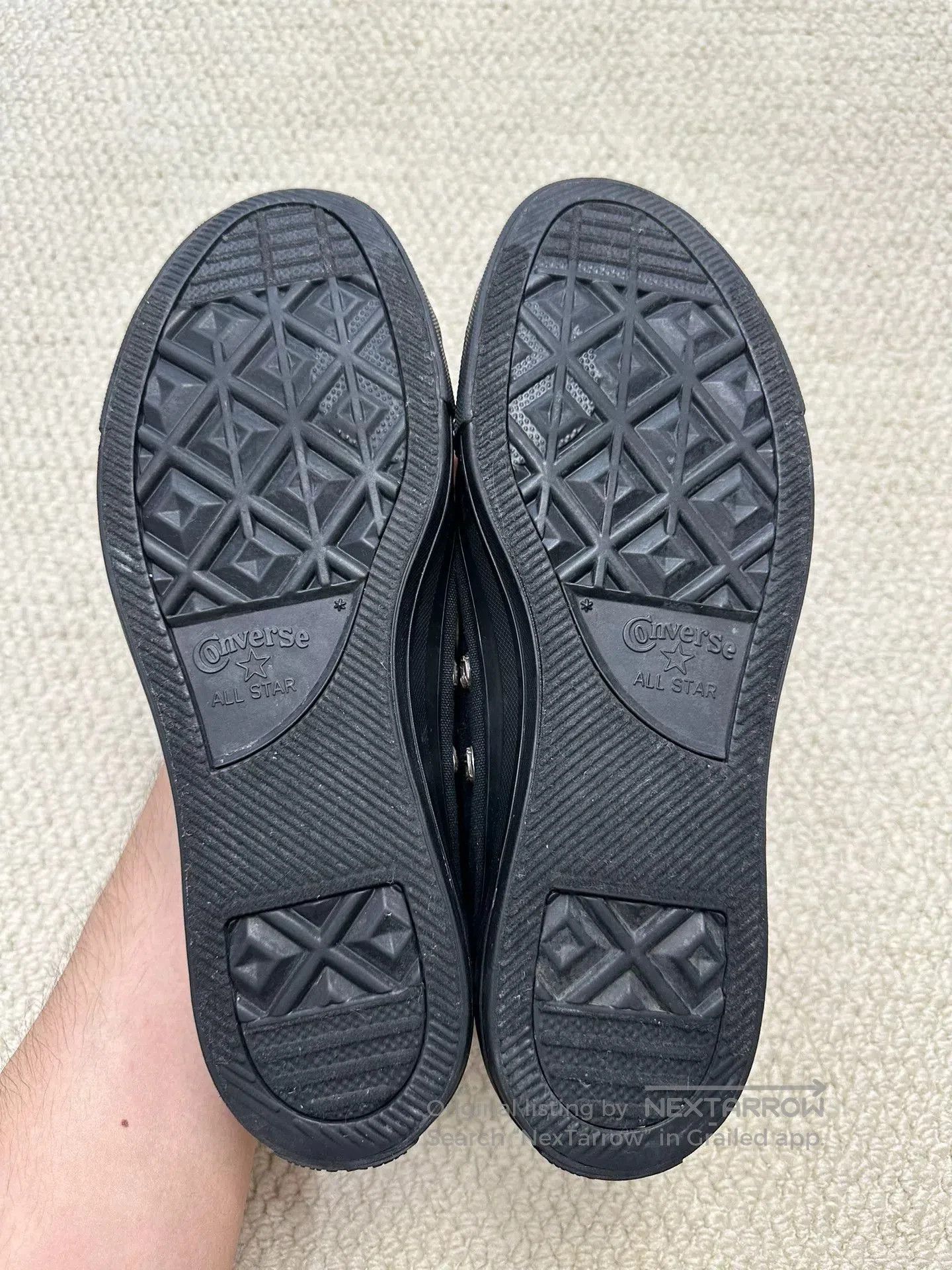 Chrome Hearts Chrome Hearts Converse All Black Sneakers. Size US 9.5 / EU 42-43 - 9 Thumbnail