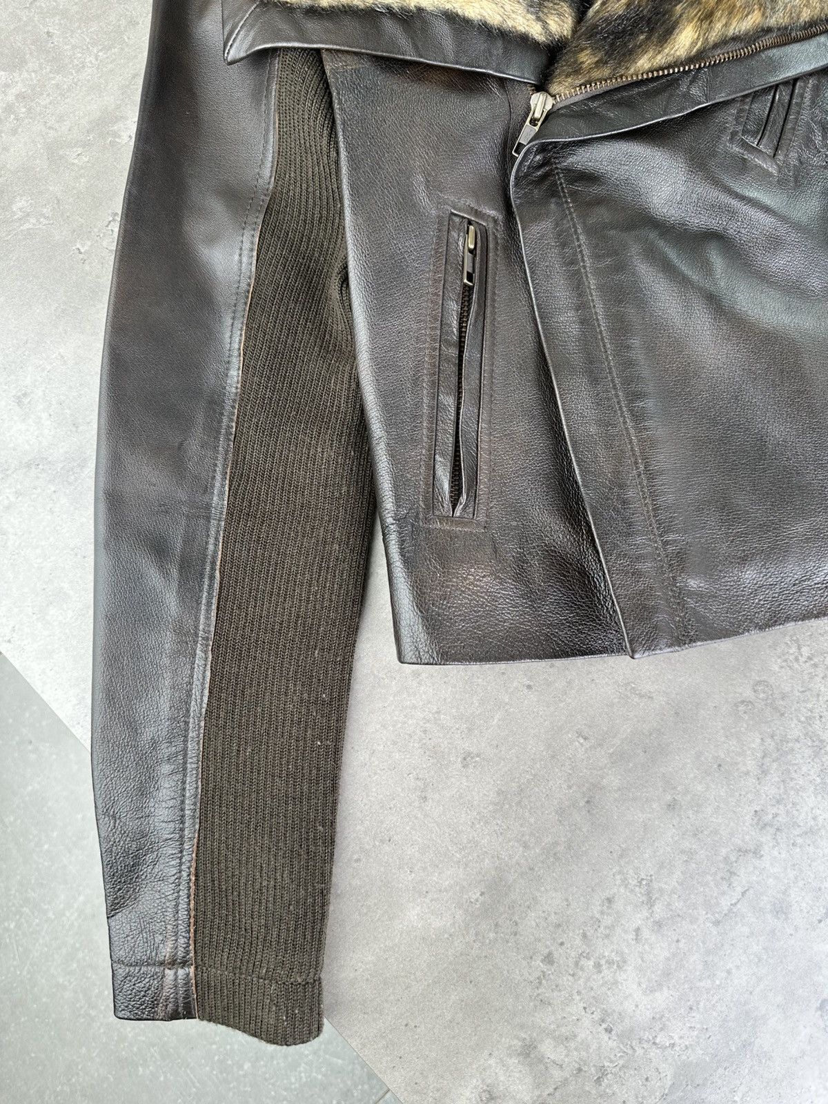 Morgan De Toi Morgan de Toi Leather Jacket Size S / US 4 / IT 40 - 5 Thumbnail