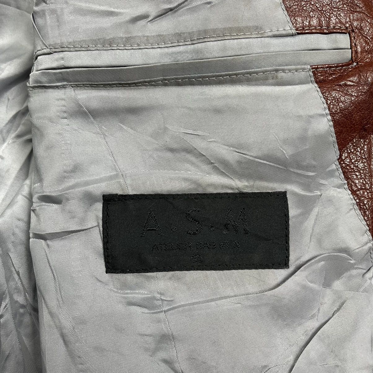 Tornado Mart ASM atelier sab men double zipper bikers leather jacket Size US M / EU 48-50 / 2 - 9 Thumbnail