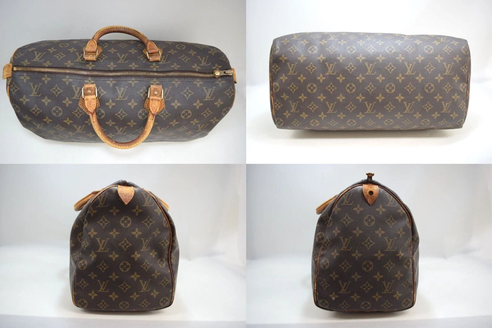 Louis Vuitton Louis Vuitton Speedy 40 Boston Bag Monogram Canvas M41522 Size ONE SIZE - 4 Thumbnail