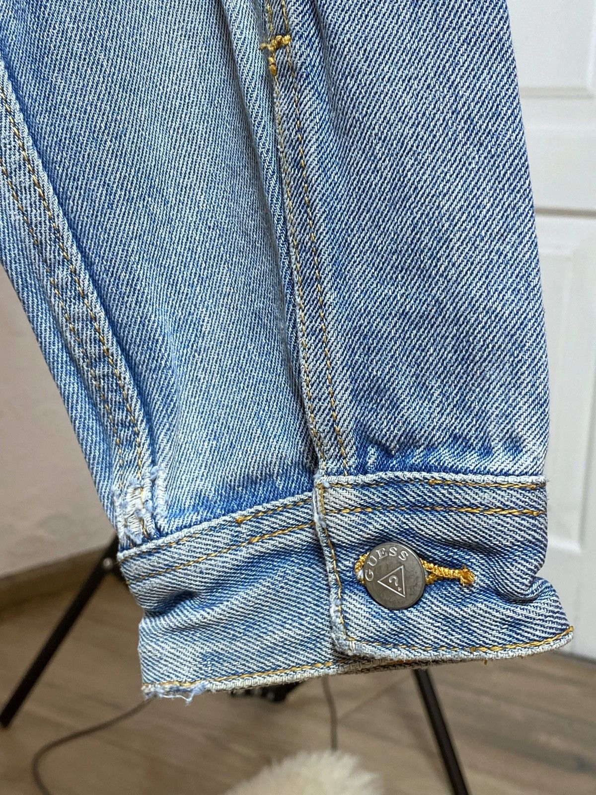 Guess Guess Vintage Jeans Jacket Big logo Size US XL / EU 56 / 4 - 4 Thumbnail