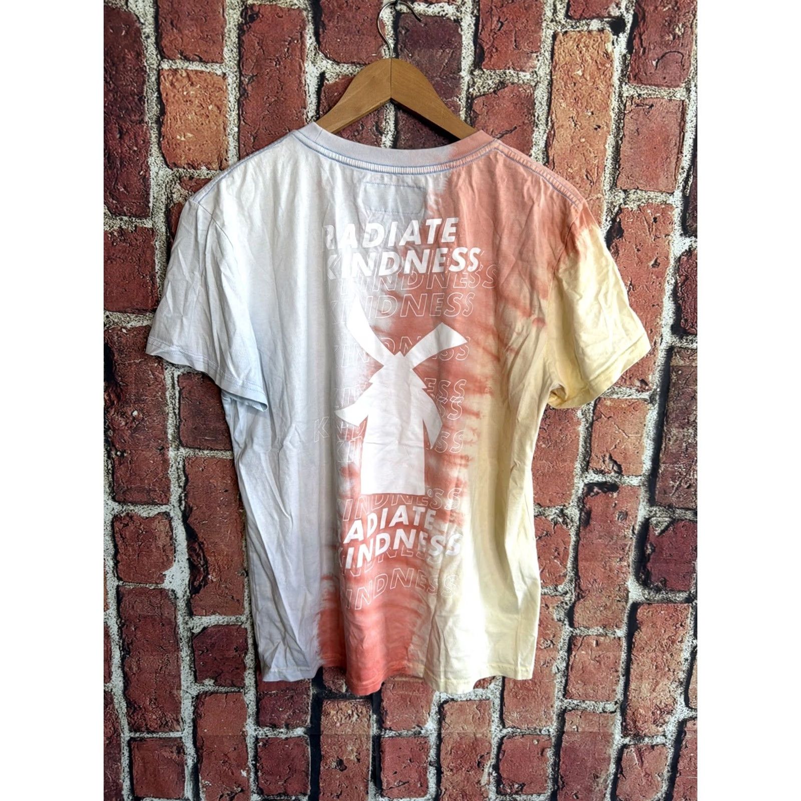 Pinko VINTAGE Dutch Bros Coffee Shirt Women’s XL Pink Tie Dye Short Sleeve Tee Work Wear Size XL / US 12-14 / IT 48-50 - 3 Thumbnail