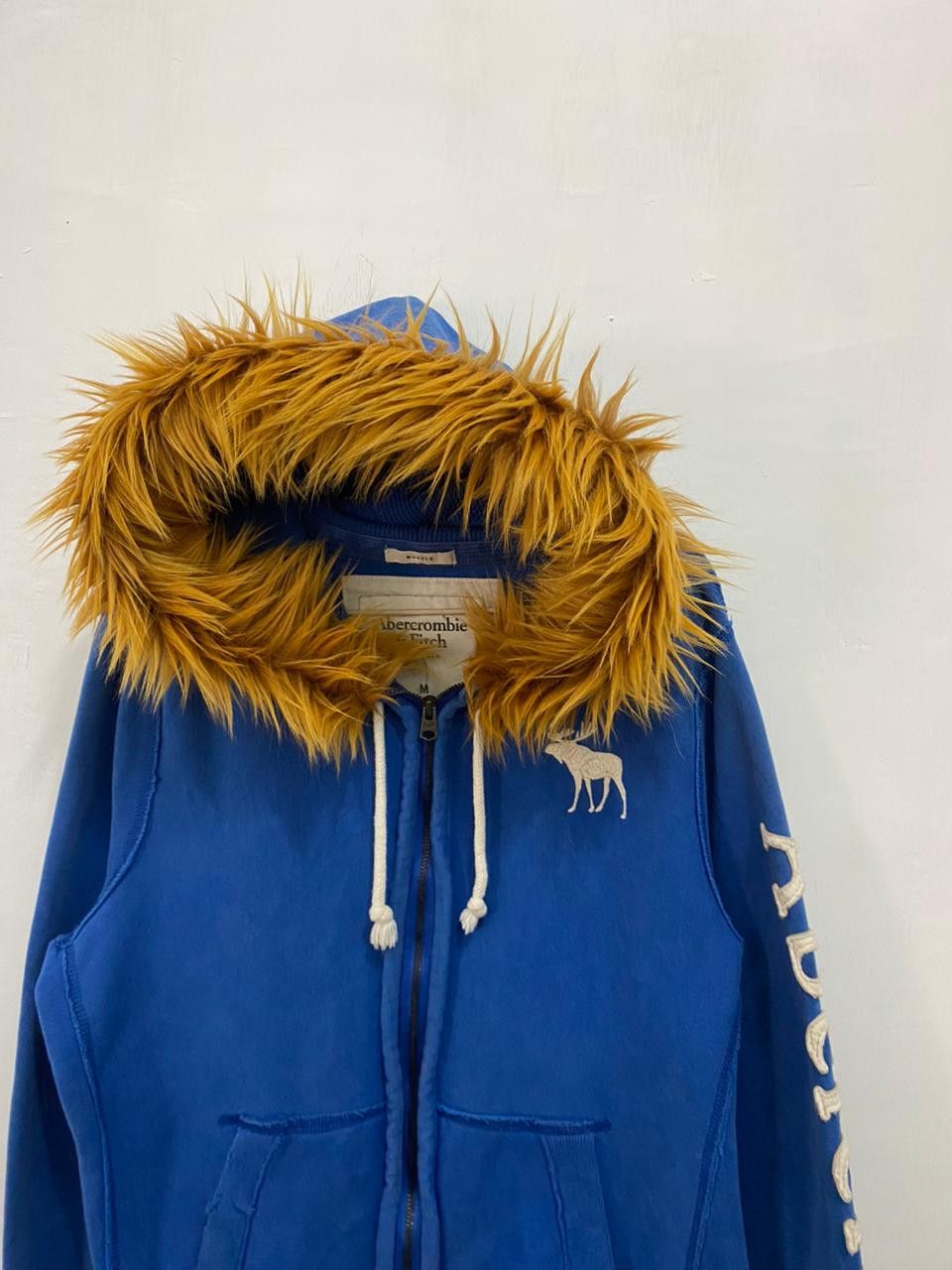 Abercrombie & Fitch 💥LGB💥Abercrombie & Fitch Fur Zip Hoodie LGB Style Size US M / EU 48-50 / 2 - 3 Thumbnail