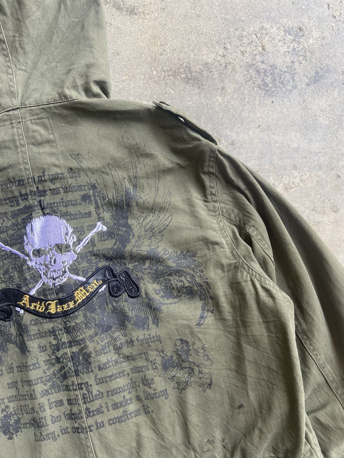 Seditionaries MAD acid Jazz Men Punk Parka Jacket Size US L / EU 52-54 / 3 - 7 Thumbnail