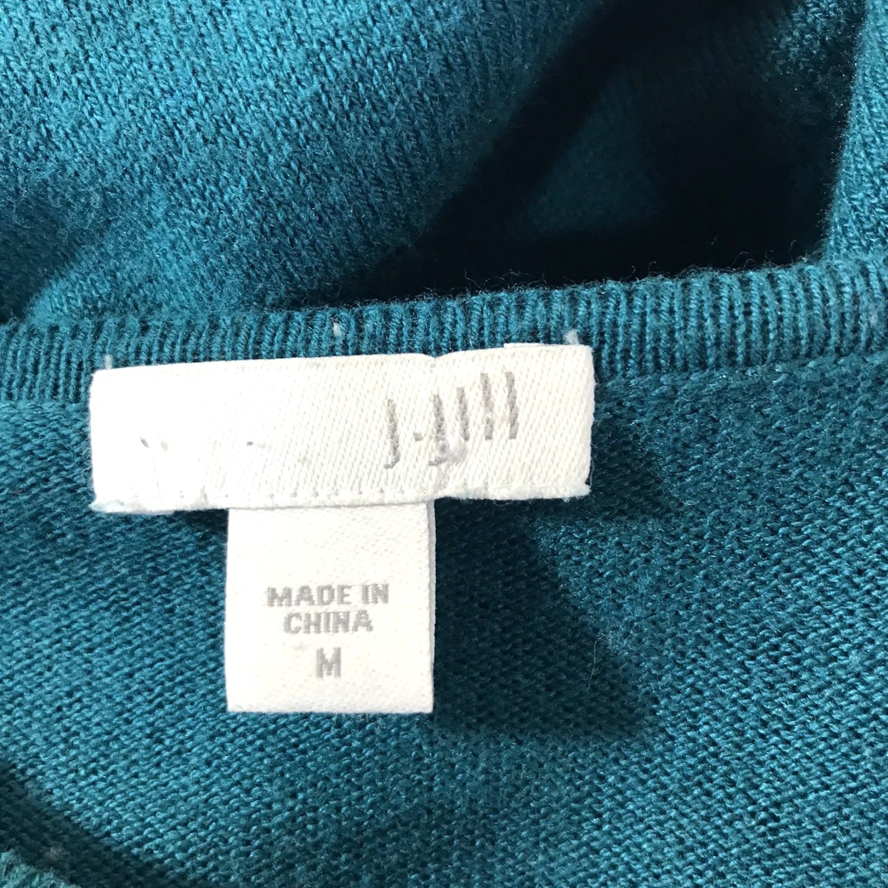 J. Jill J. Jill Turquoise Sweater Tunic Womens Size M Long Sleeve Regular Fit Size M / US 6-8 / IT 42-44 - 3 Thumbnail
