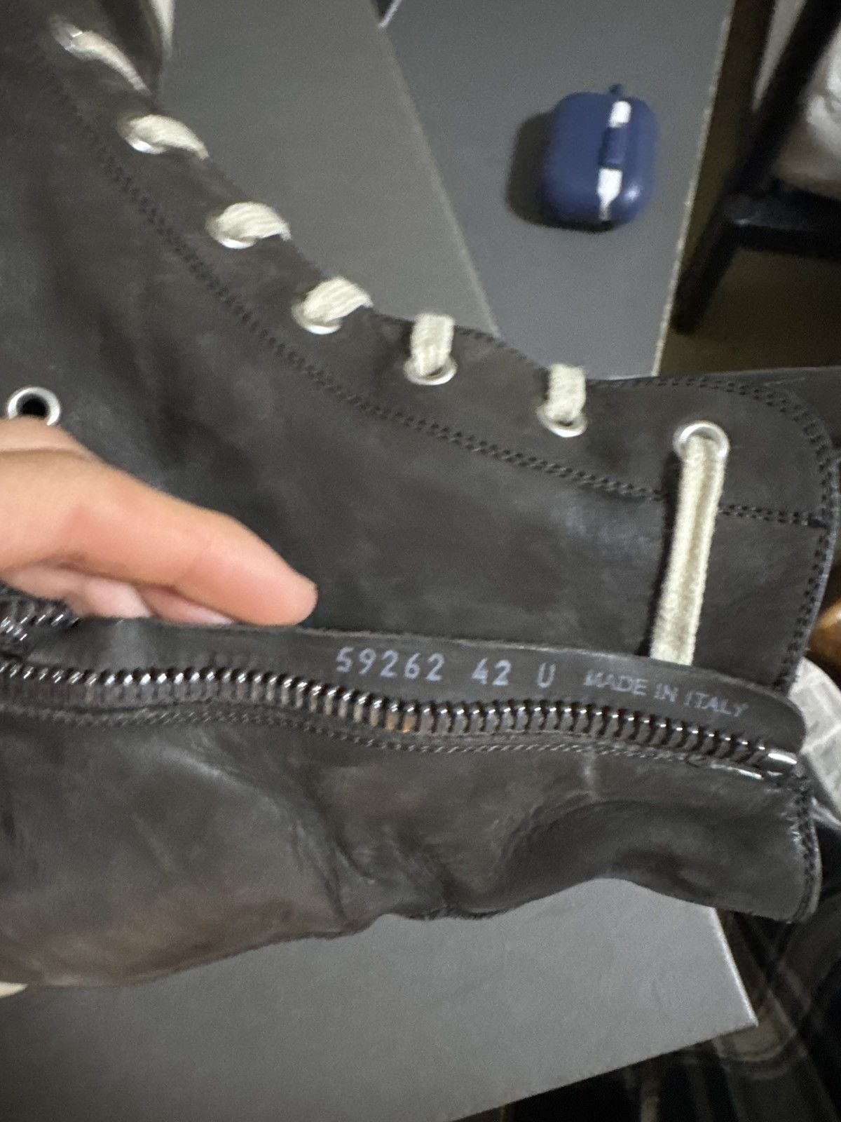 Rick Owens rick owens mainline ramones Size US 8.5 / EU 41-42 - 5 Thumbnail
