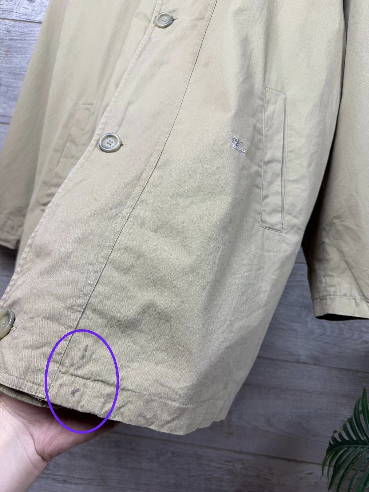 Burberry Burberry Vintage Trench Coat Jacket Bomber Luxury Size L Size US L / EU 52-54 / 3 - 23 Thumbnail
