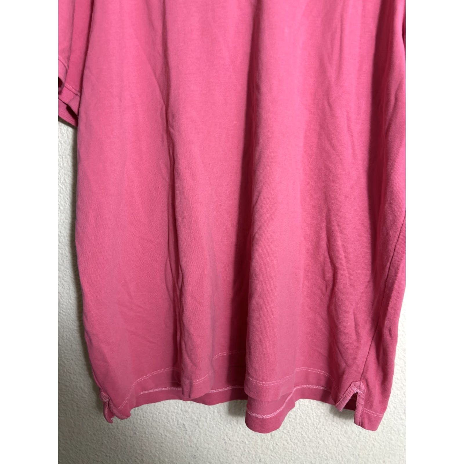 Tommy Bahama Tommy Bahama Polo Shirt Mens XL Short Sleeve Salmon Pink Cotton Stains Size US XL / EU 56 / 4 - 5 Thumbnail