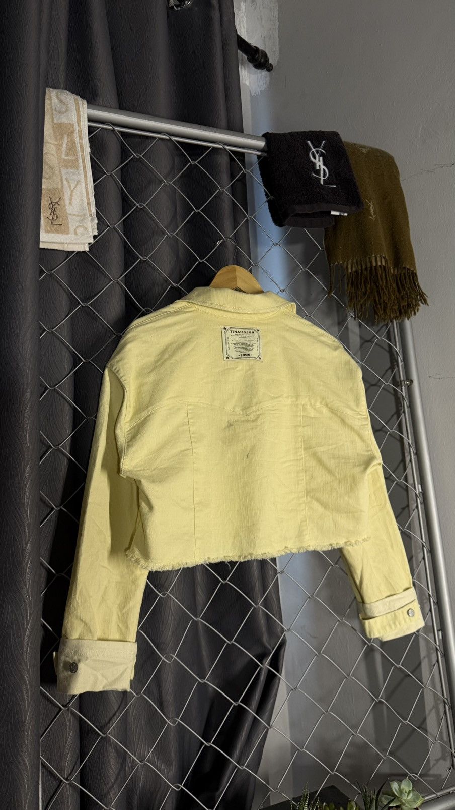 Japanese Brand Rare Vintage TINA JOJUN CROPTOP SHIRT MEDIUM Size M / US 6-8 / IT 42-44 - 2 Thumbnail