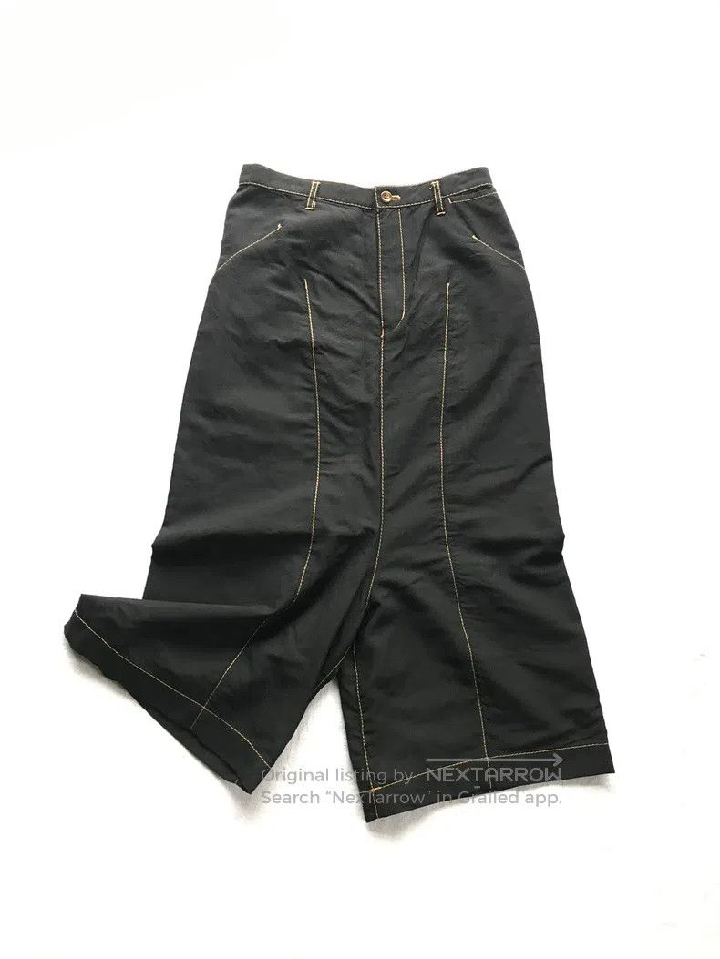 Comme des Garcons Comme Des Garcons size S Silk Cashmere Flared 9 Length Pan Size 23" - 2 Thumbnail