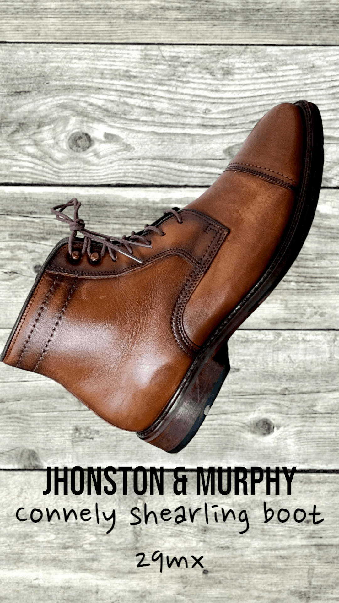 Johnston & Murphy EXCLUSIVE JHONSTON&MURPHY SHEARLING BOOTS-FASHIONELLA Size US 11 / EU 44 - 9 Thumbnail