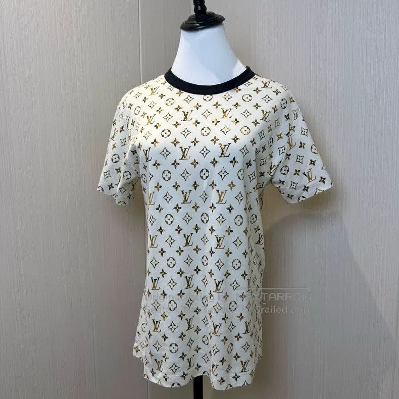 Louis Vuitton Louis Vuitton Full-print short sleeve Size L / US 10 / IT 46 - 1 Thumbnail