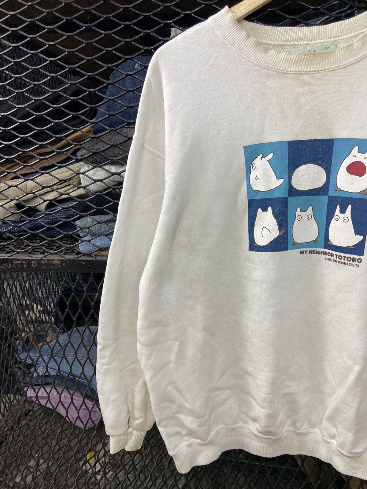 Anime × Japanese Brand × Vintage RARE! Emilio My Neighbour Totoro Sweatshirt Size US L / EU 52-54 / 3 - 2 Thumbnail