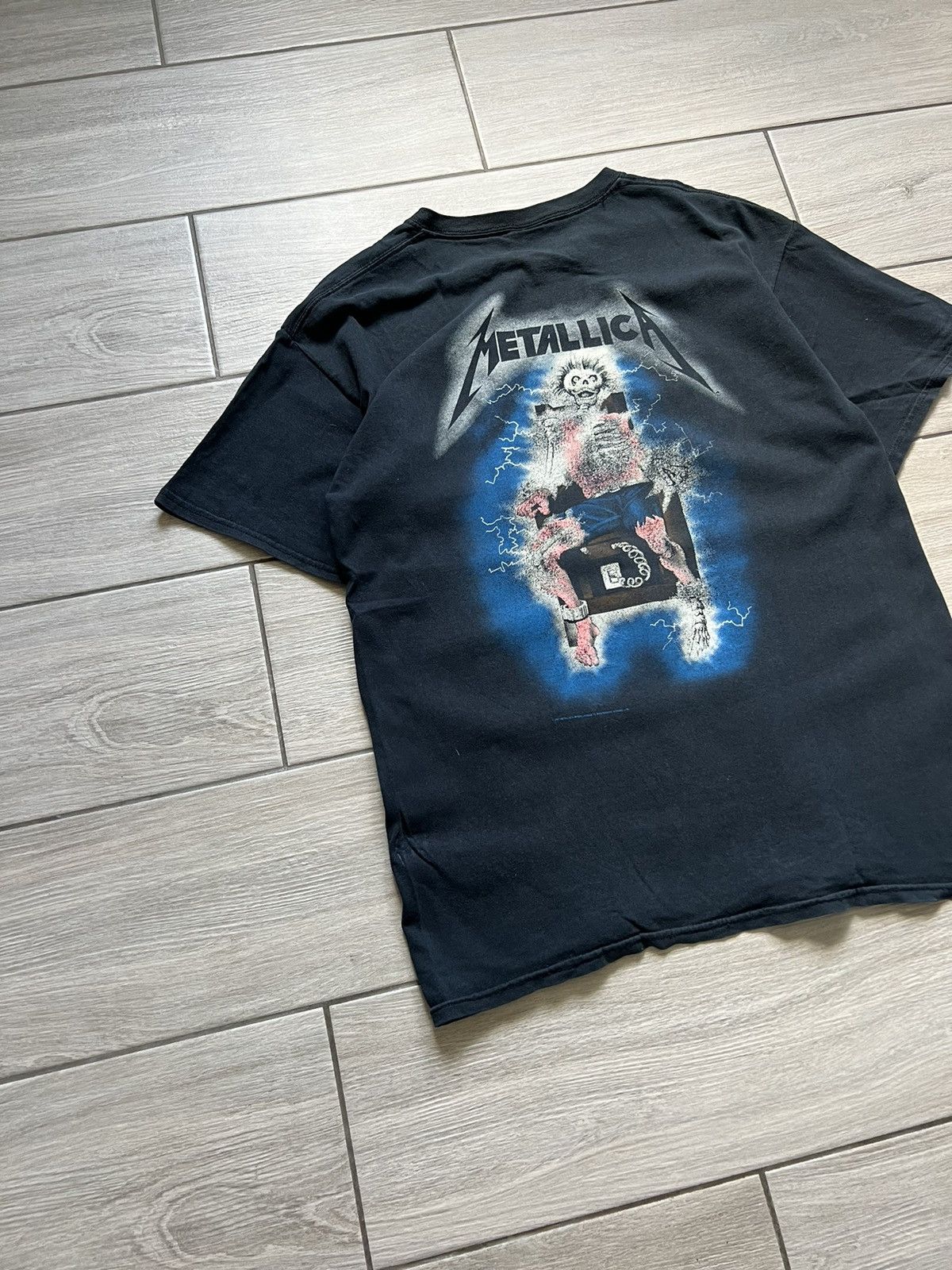 Band Tees Metallica Kill Em All Hetfield Boot T Shirt 2007 Vintage Size US L / EU 52-54 / 3 - 8 Thumbnail