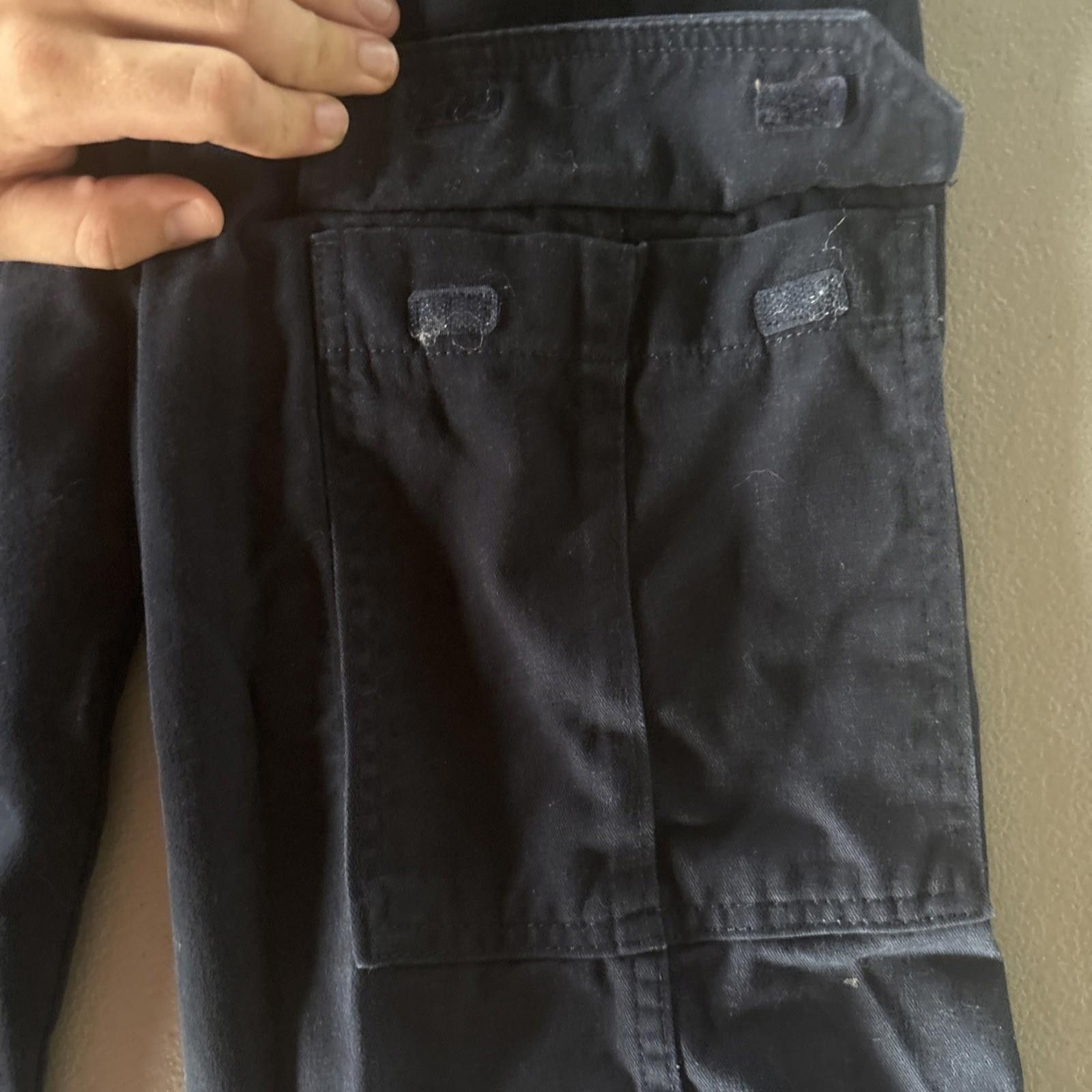Wrangler Workwear by Wrangler Men's Work Pants Size 34X32 Blue Size US 34 / EU 50 - 4 Thumbnail