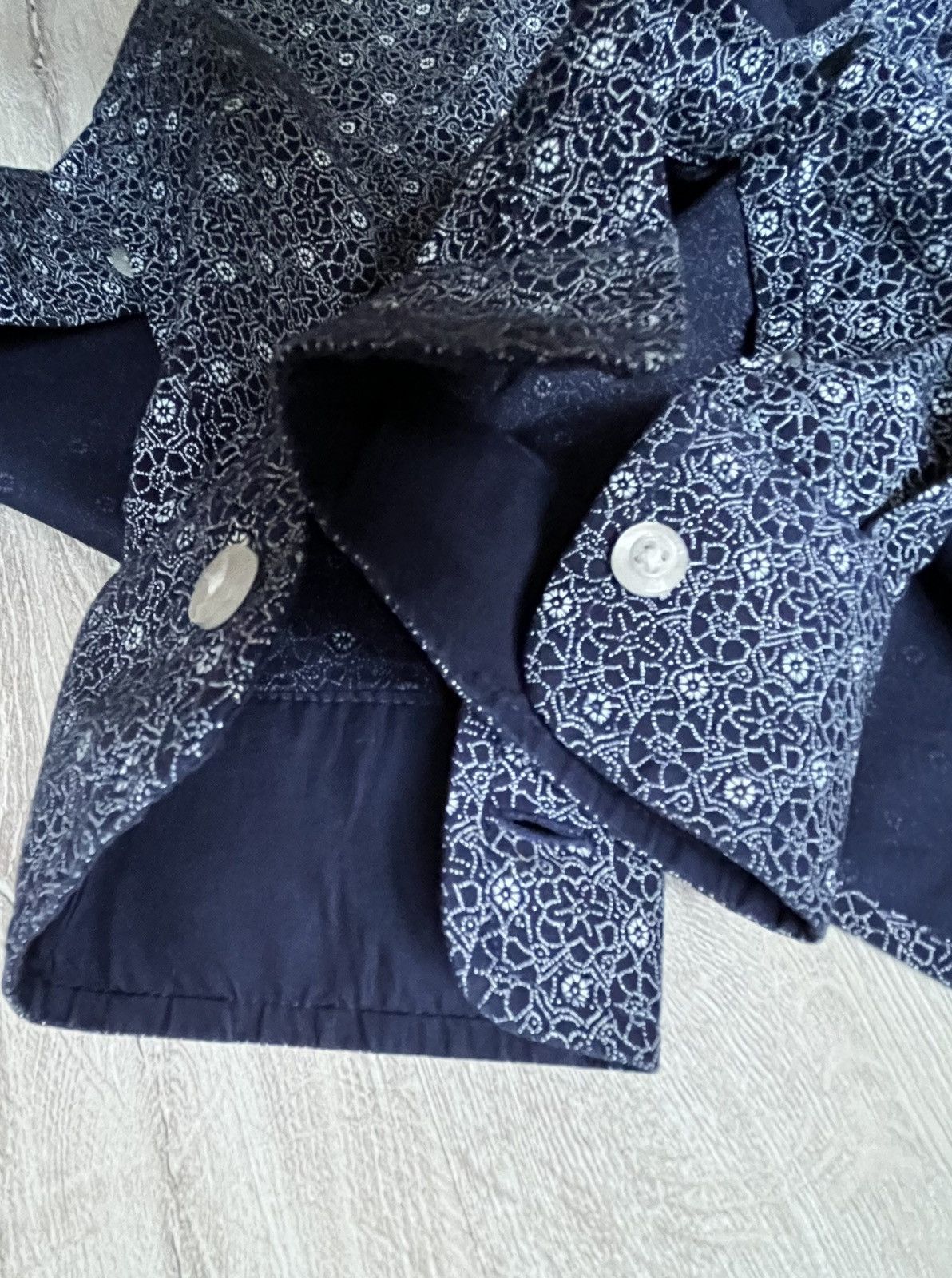 Diesel Diesel slim fit men’s shirt, dark blue color, size S/XS Size US S / EU 44-46 / 1 - 5 Thumbnail