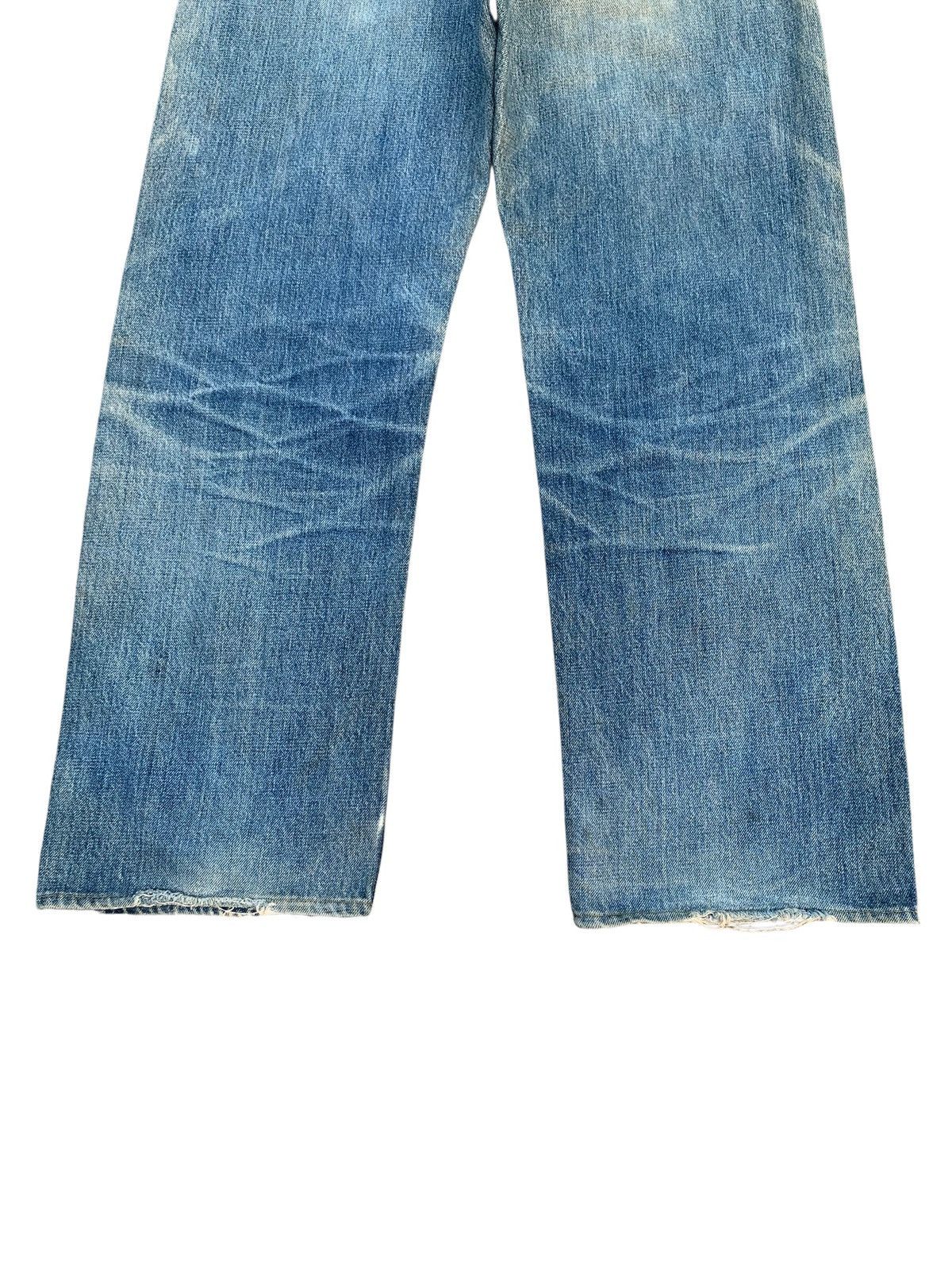 Levi's VINTAGE LEVIS 504Z BIG E TRASHER SELVEDGE DISTRESSED DENIM Size US 30 / EU 46 - 9 Thumbnail
