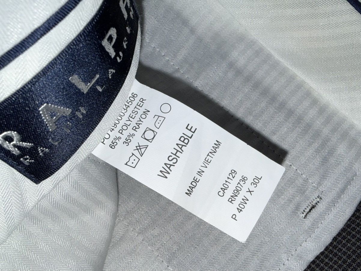 Ralph Lauren Ralph Lauren Grey Pleated Dress Trouser Pants Size 40x30 Size US 40 / EU 56 - 5 Thumbnail