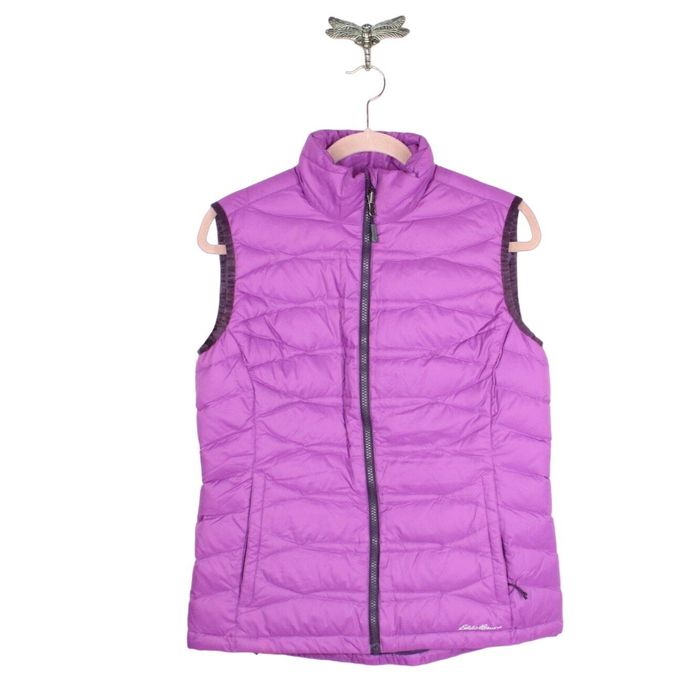 Eddie Bauer Eddie Bauer Women's Quilted Down Full Zip Puffer Vest Jacket Grailed