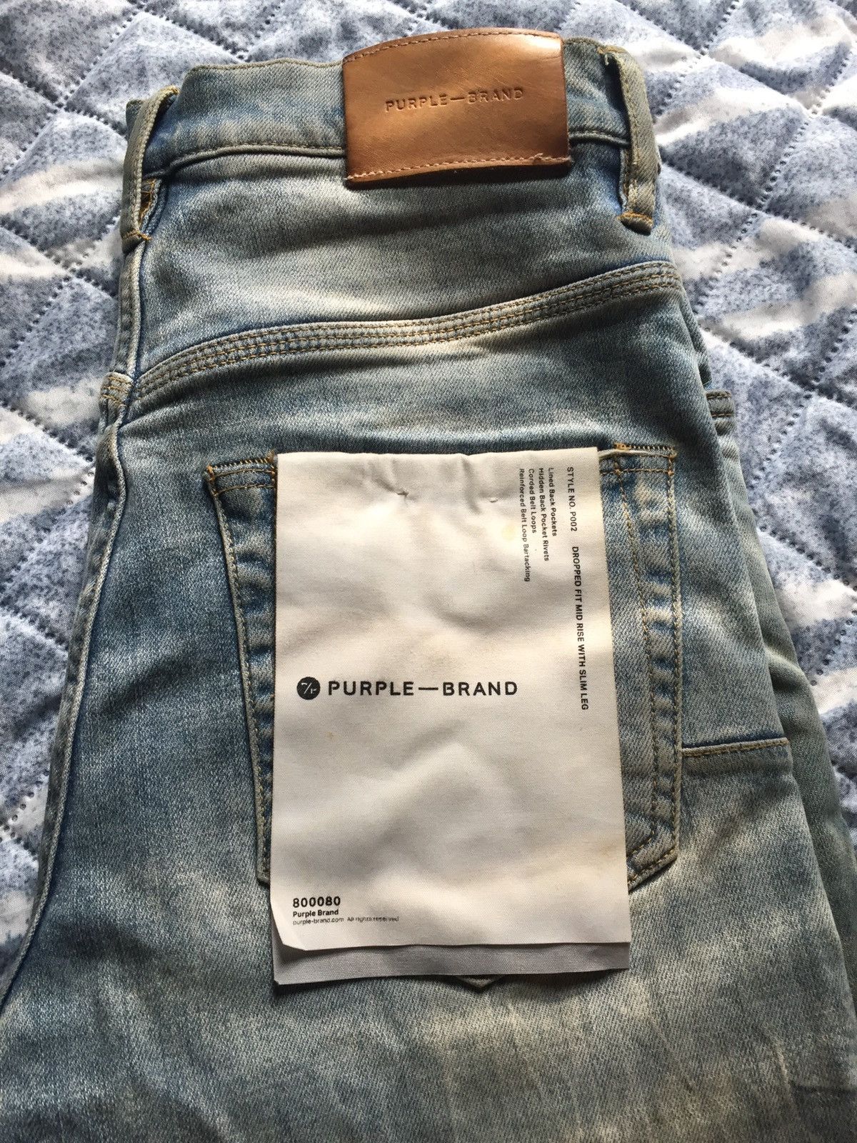 Purple Brand Purple brand P002 drop fit Size US 29 - 2 Thumbnail