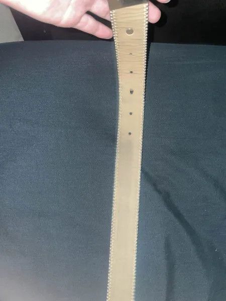 B.B. Simon B.B. Simon Silver Skull Pile Belt Size 28 - 7 Thumbnail
