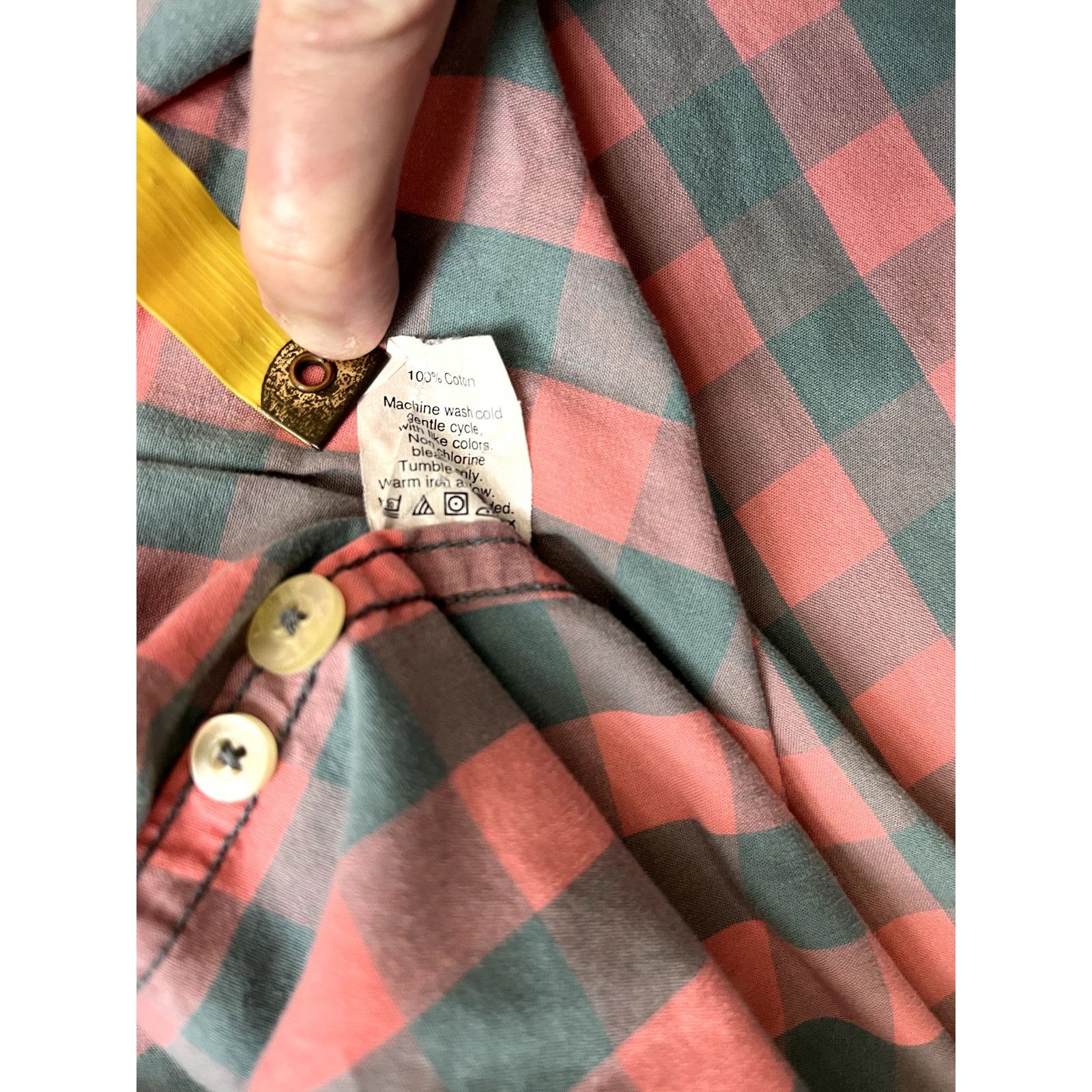 J.Crew Men's Pink Plaid J. Crew Button Front Shirt M Size US M / EU 48-50 / 2 - 6 Thumbnail