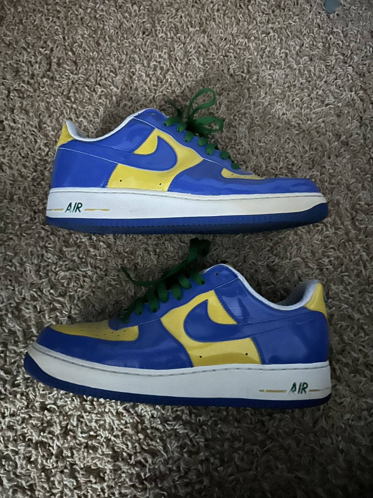 Nike Nike Air Force 1 “Brazil” Size US 12 / EU 45 - 1 Thumbnail