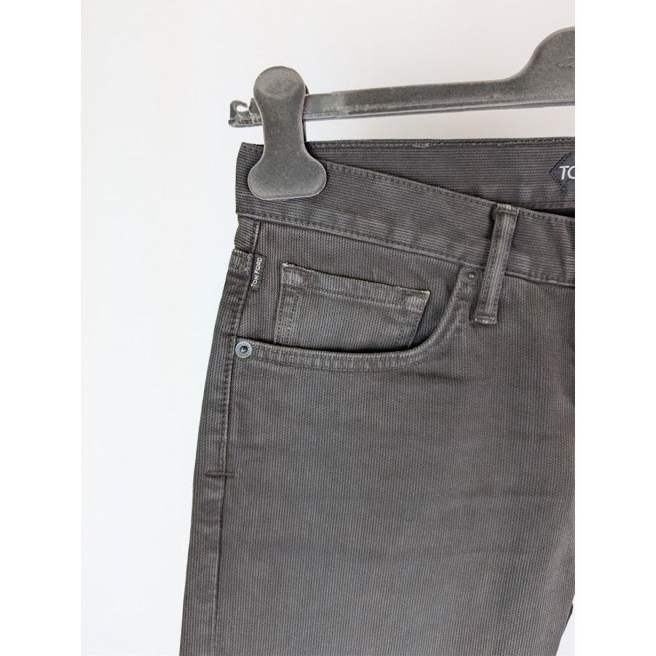 Tom Ford o1rshd1 Denim Slim Jeans in Nero Size US 30 / EU 46 - 7 Thumbnail