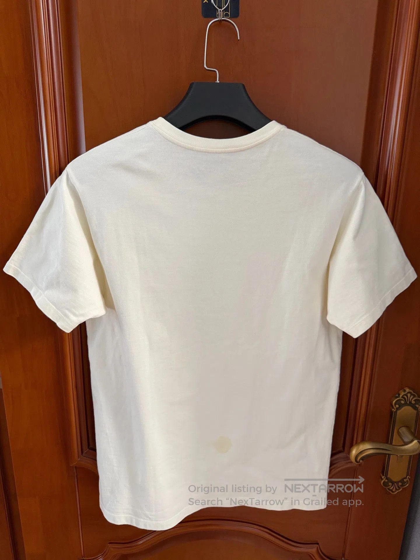 Gucci Guicci Off-White Tennis Racket Embroidered Short Sleeve| Size US XS / EU 42 / 0 - 2 Thumbnail