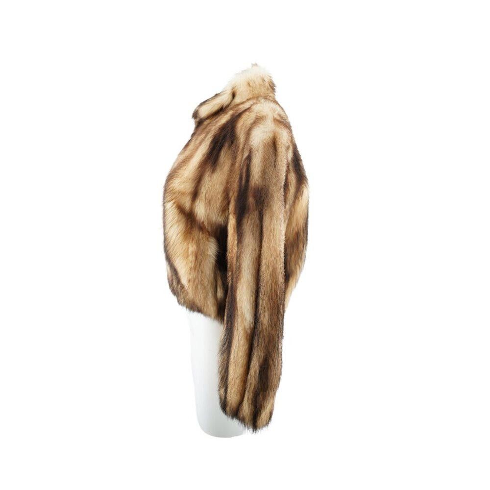 Designer Nieman Marcus Real Fur Jacket Size Small Size S / US 4 / IT 40 - 5 Thumbnail