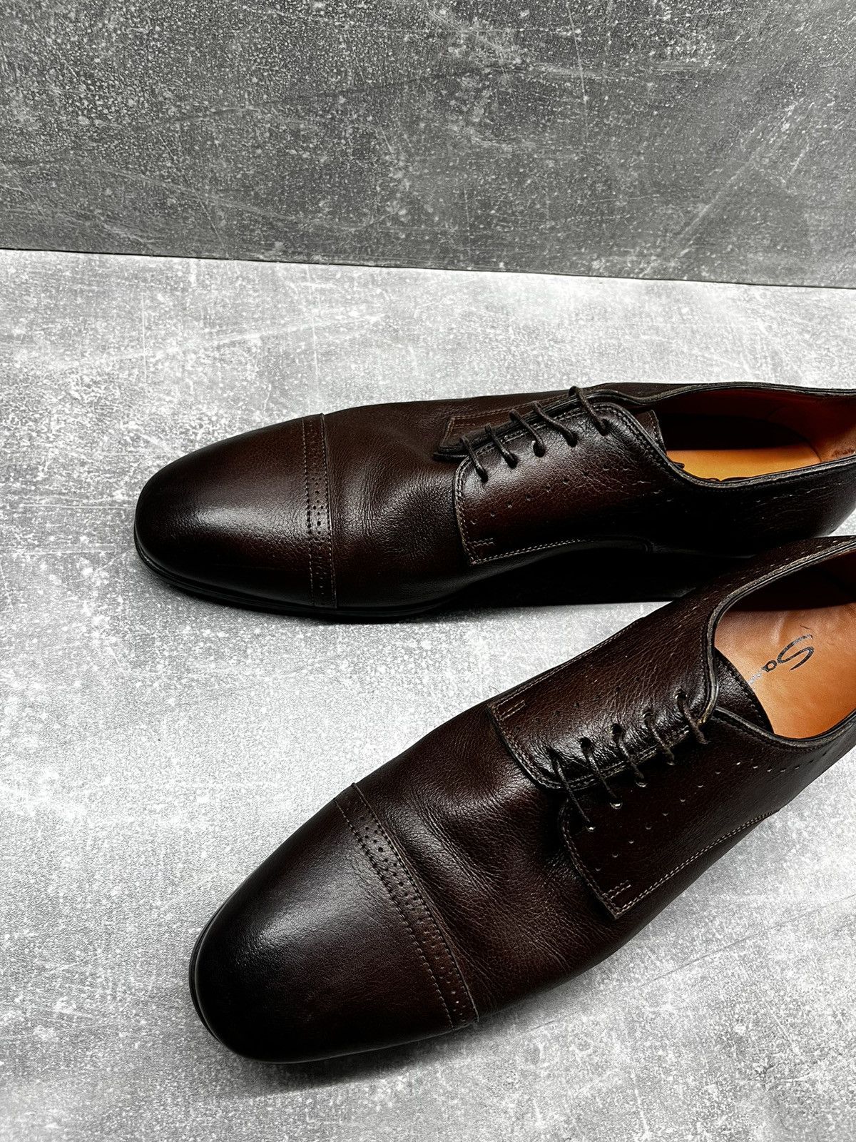 Leather × Santoni Santoni Size US 9 / EU 42 - 9 Thumbnail