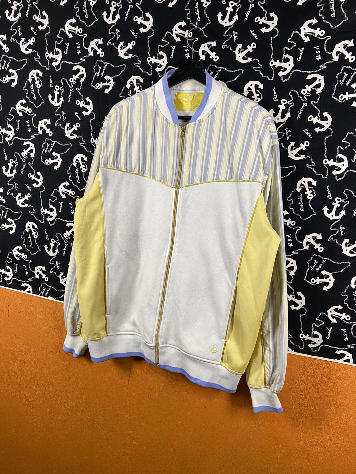 Swagger Vintage Dsgn Swaggerr “SwAthletic” Zip-Up Track Jacket Size US L / EU 52-54 / 3 - 4 Thumbnail