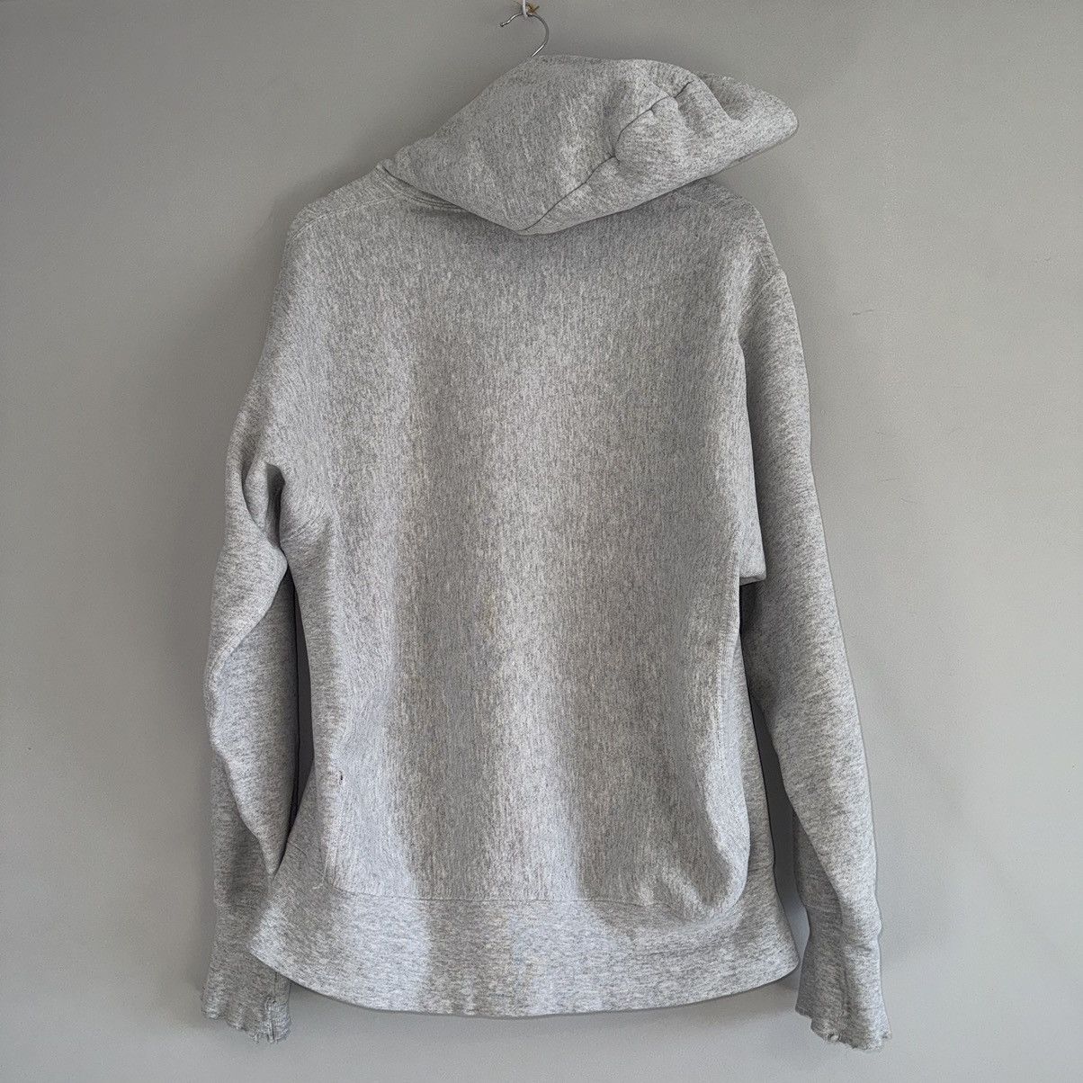 Supreme × Vintage RARE Supreme Employee / Red Grey Box Logo Hoodie Size US L / EU 52-54 / 3 - 8 Thumbnail